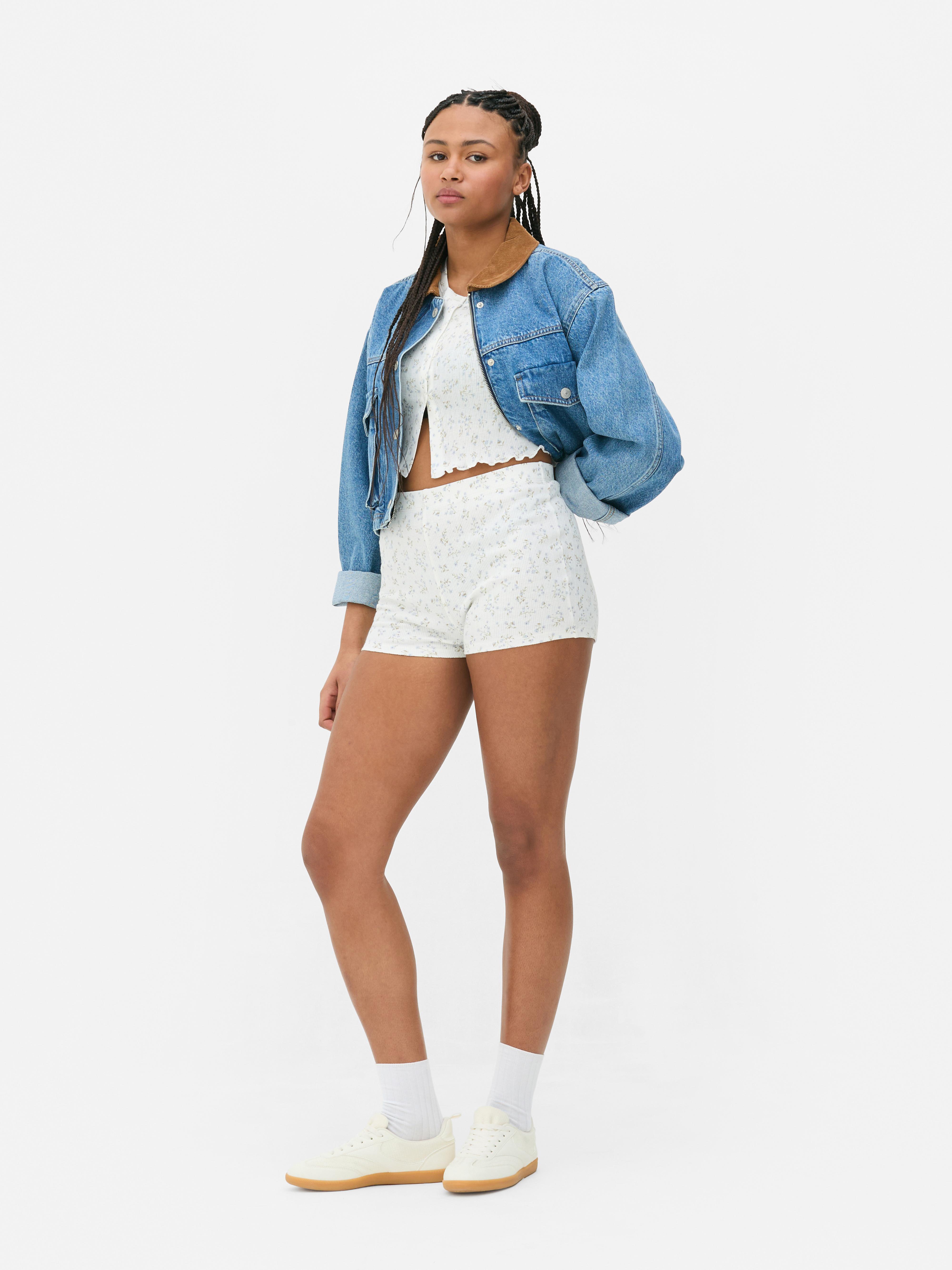 Co-Ord Printed Jersey Shorts