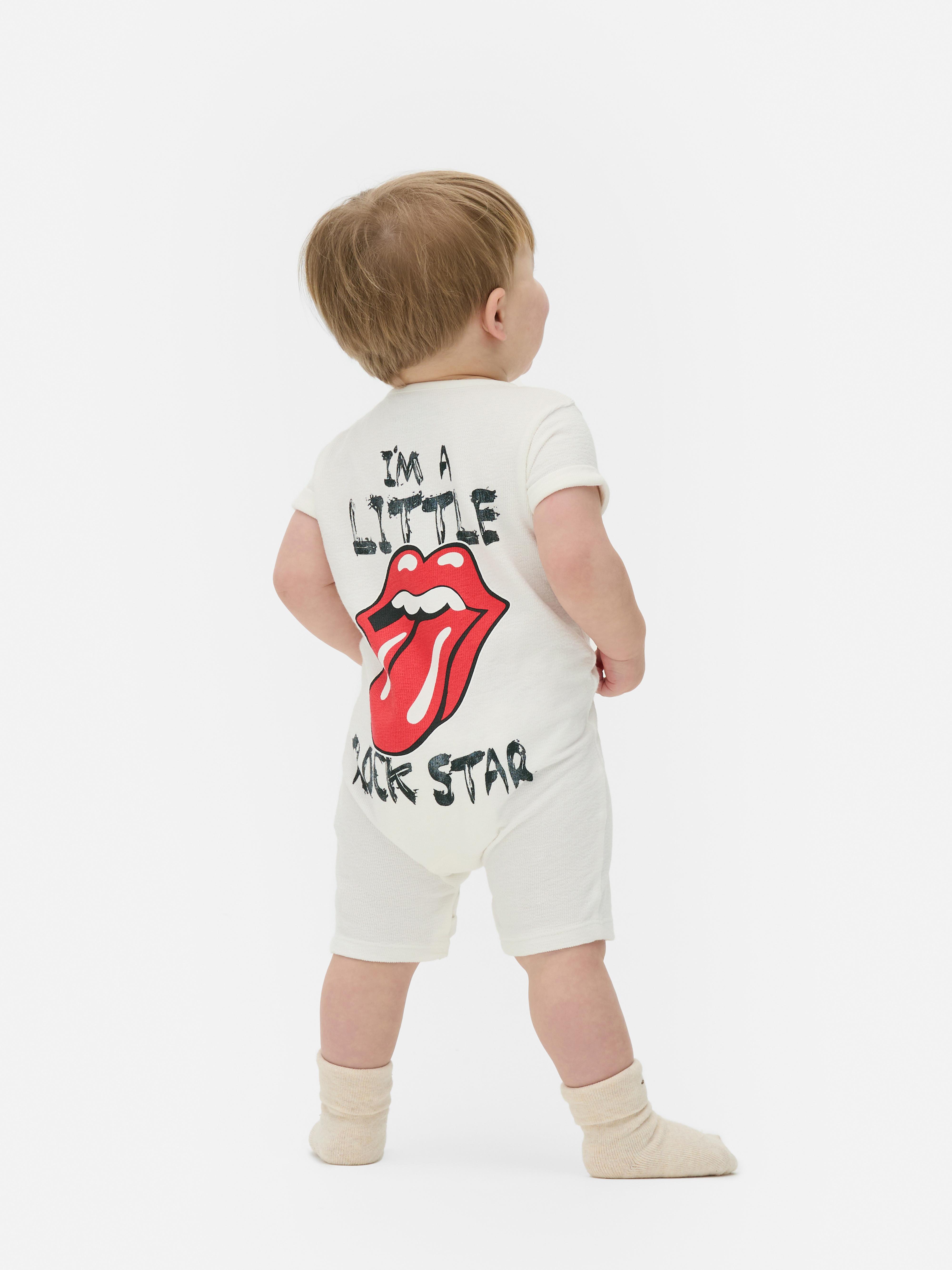 Macacão recém-nascido The Rolling Stones