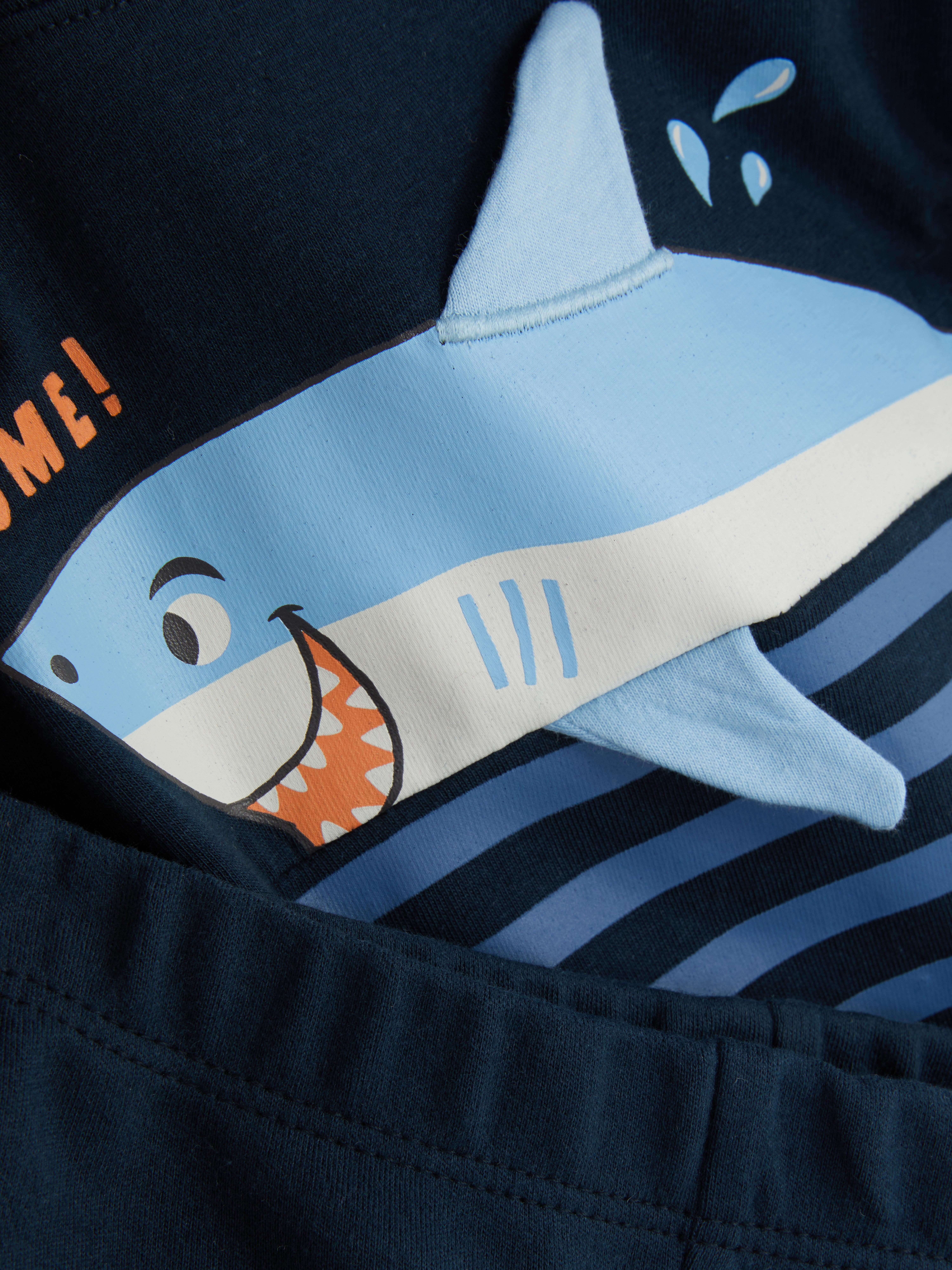 Shark T-Shirt and Shorts