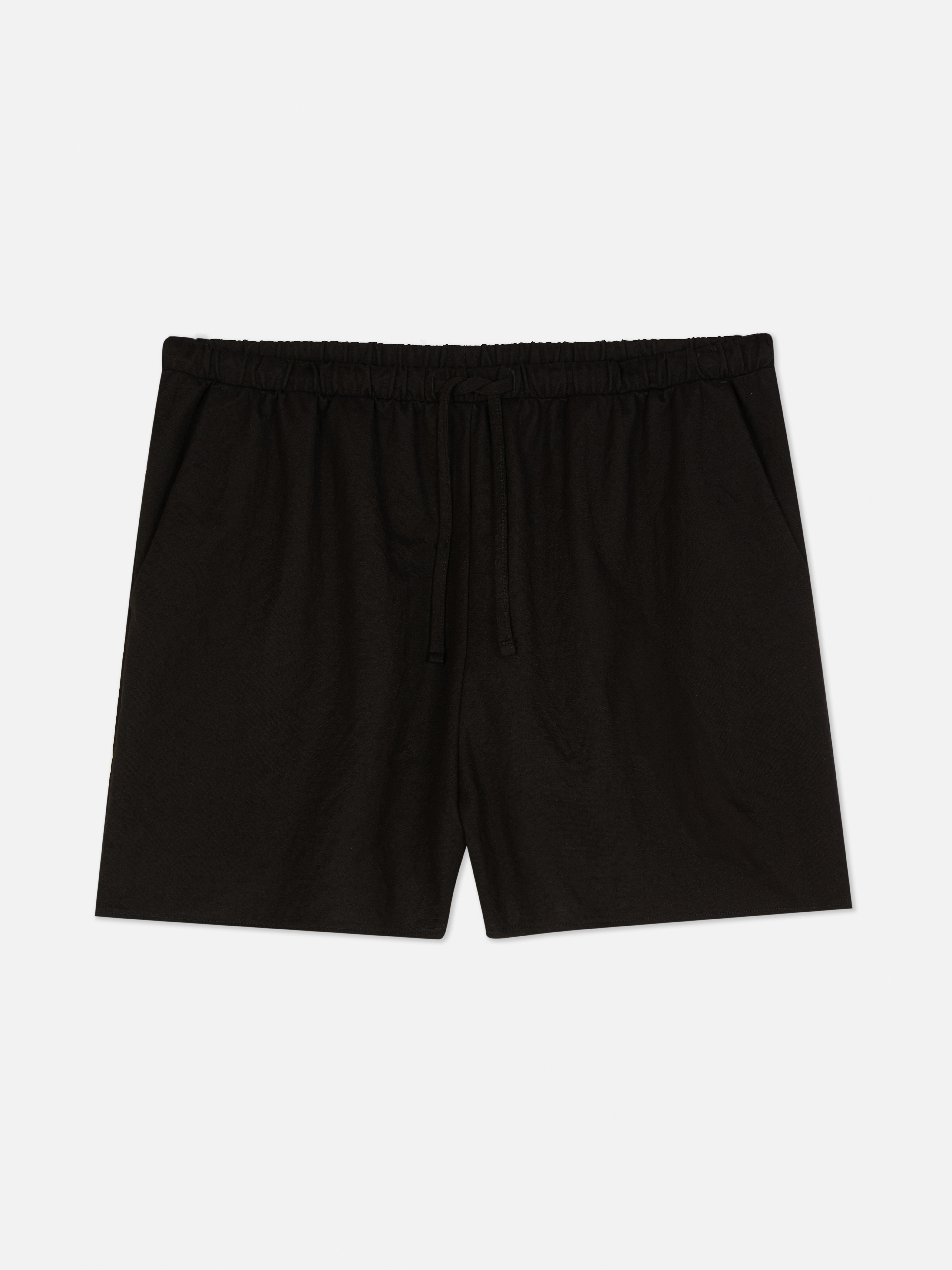 Pantaloni scurți simpli cu șnur