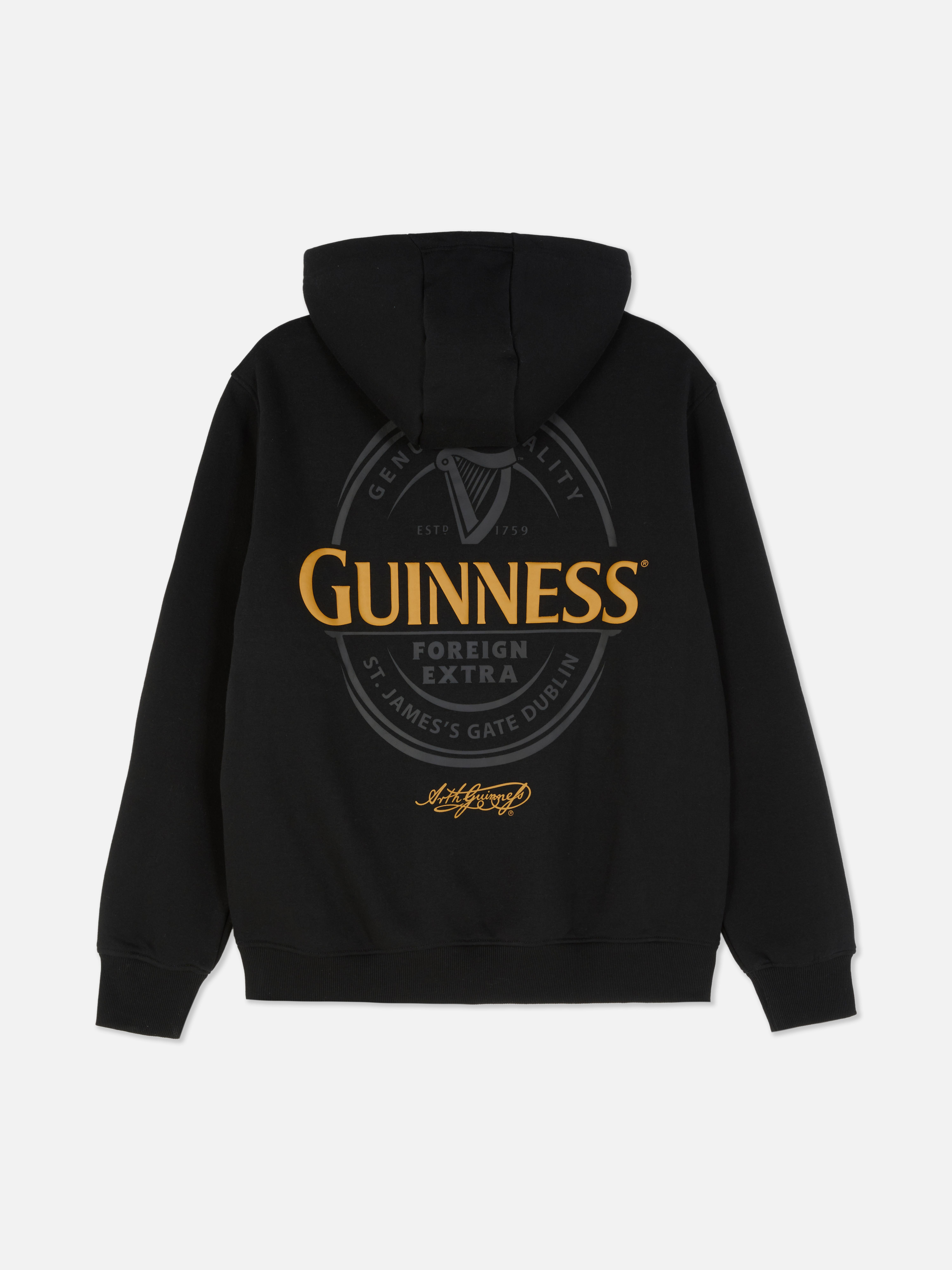 Camisola capuz gráfico Guinness