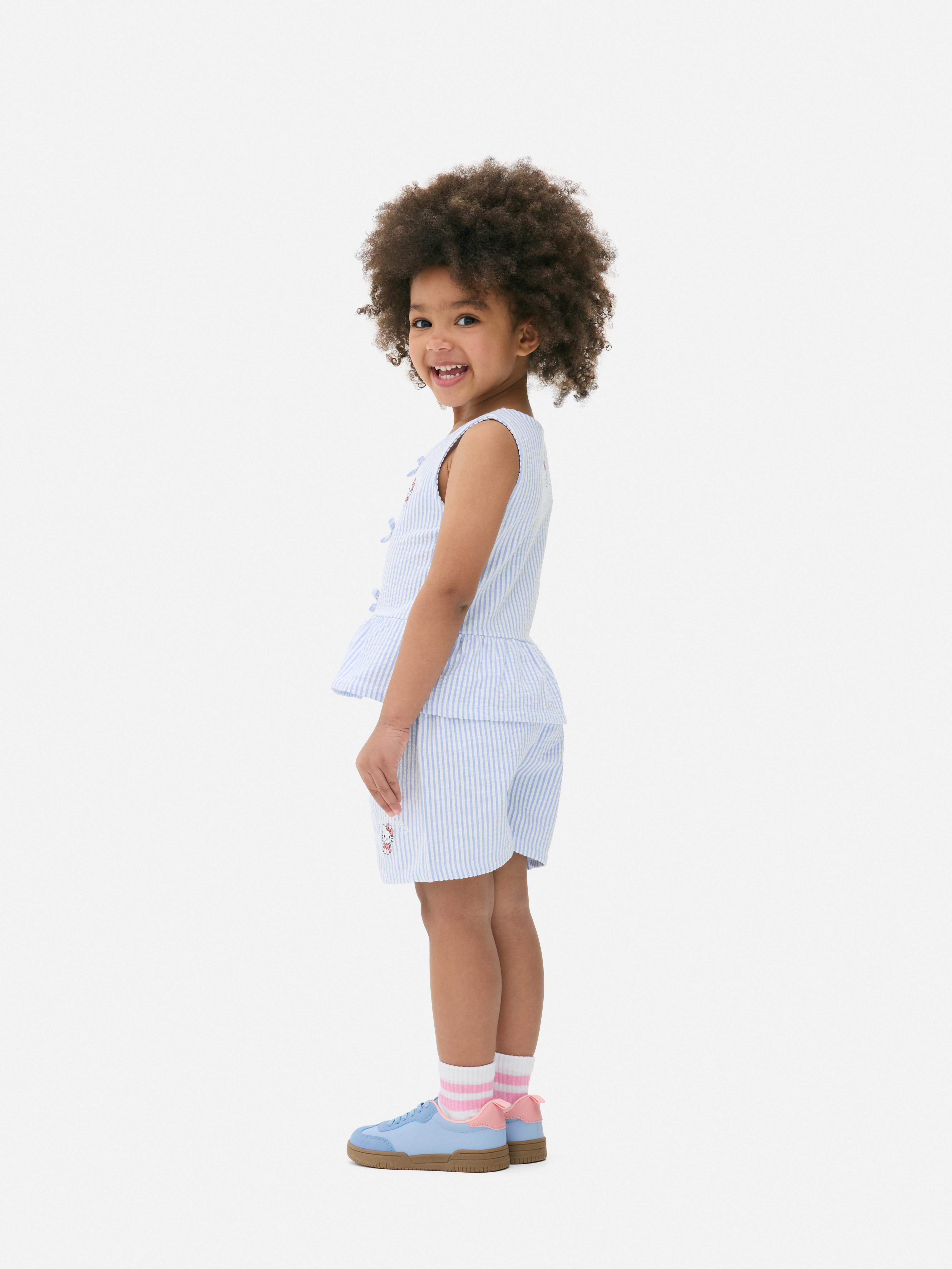 Hello Kitty Striped Blouse and Shorts Set