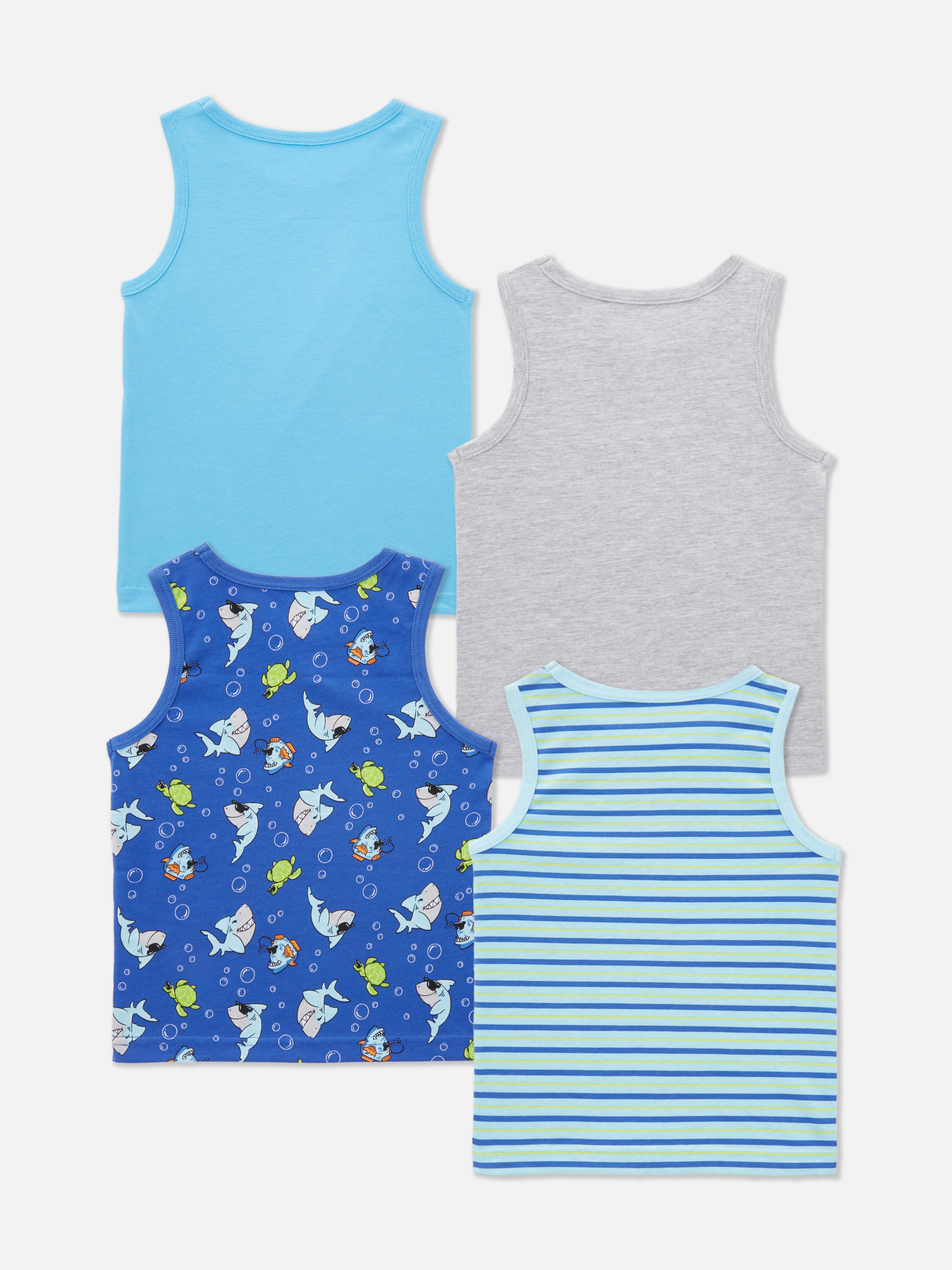 4PK Shark Vests