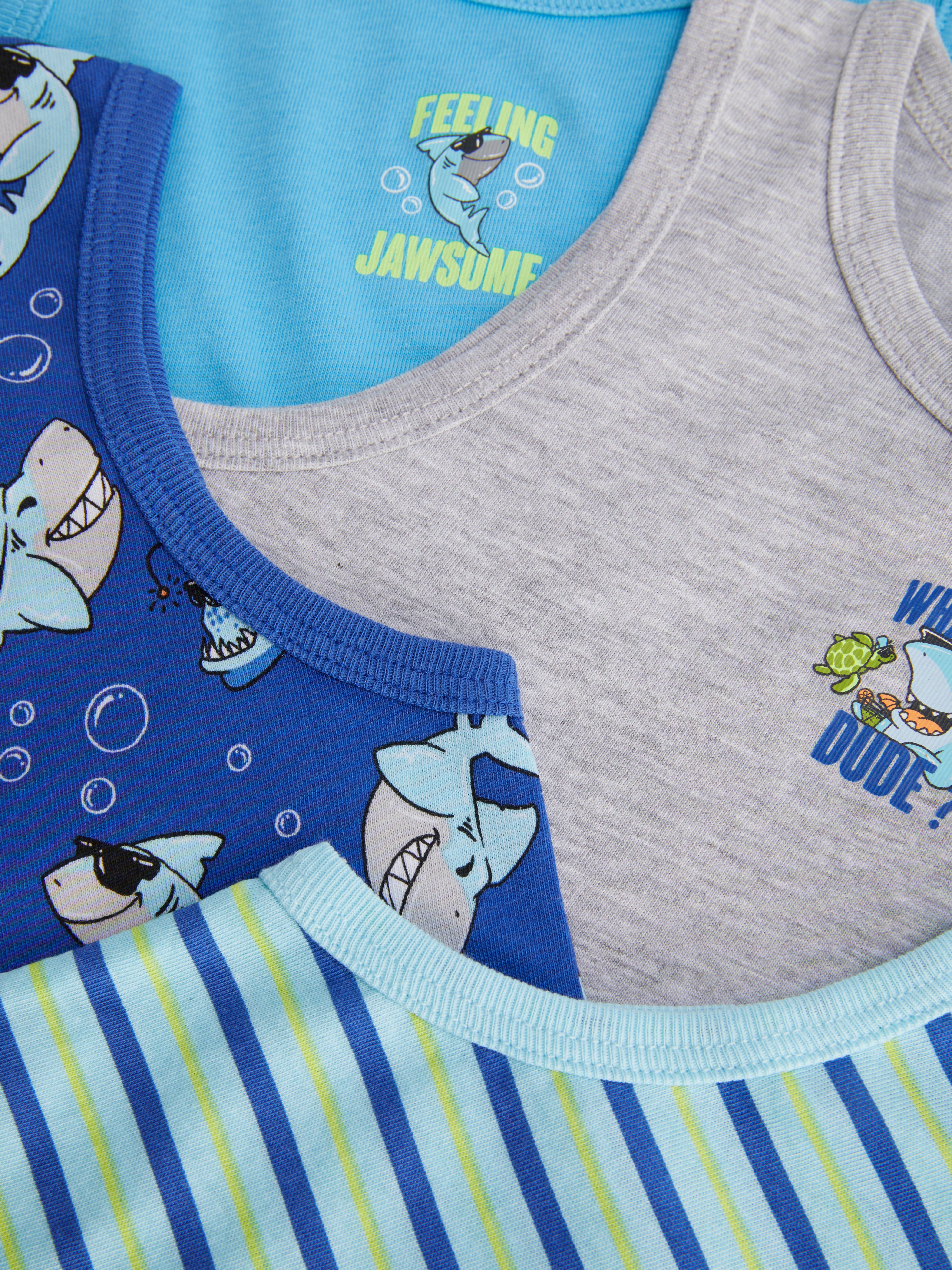 4PK Shark Vests