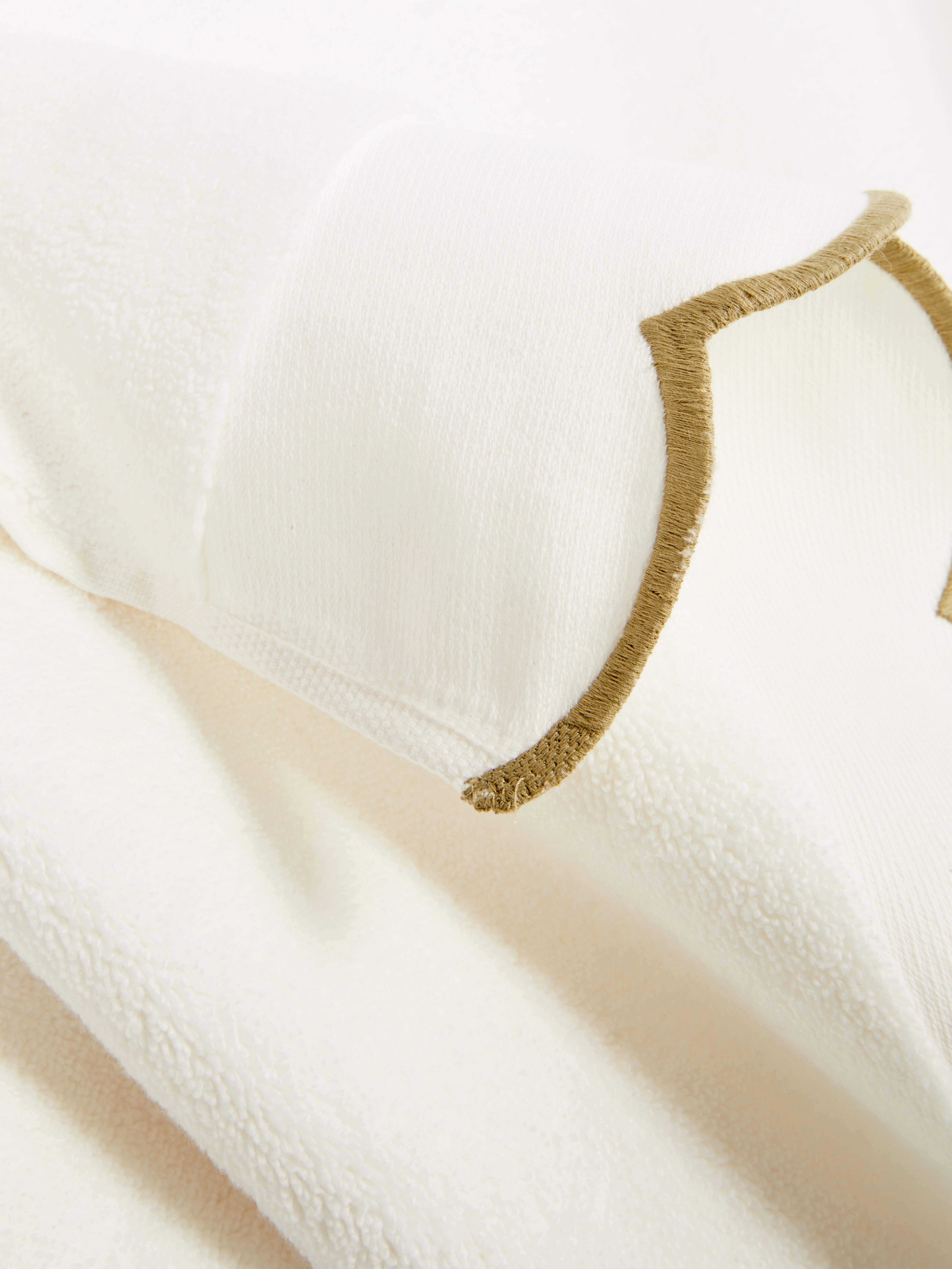 The Edit Scalloped Edge Bath Towel