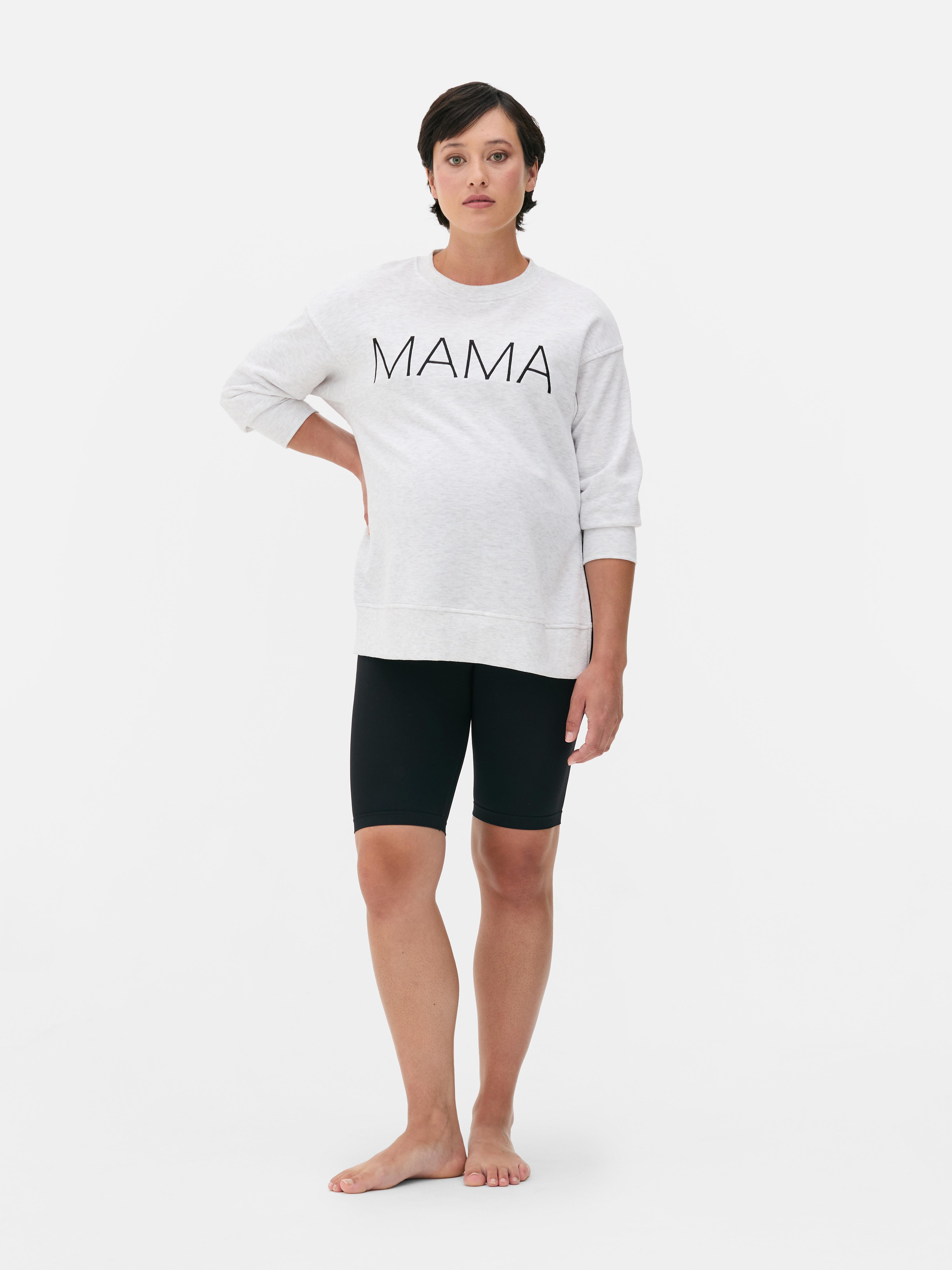 Sweat-shirt à message Mama Maternité