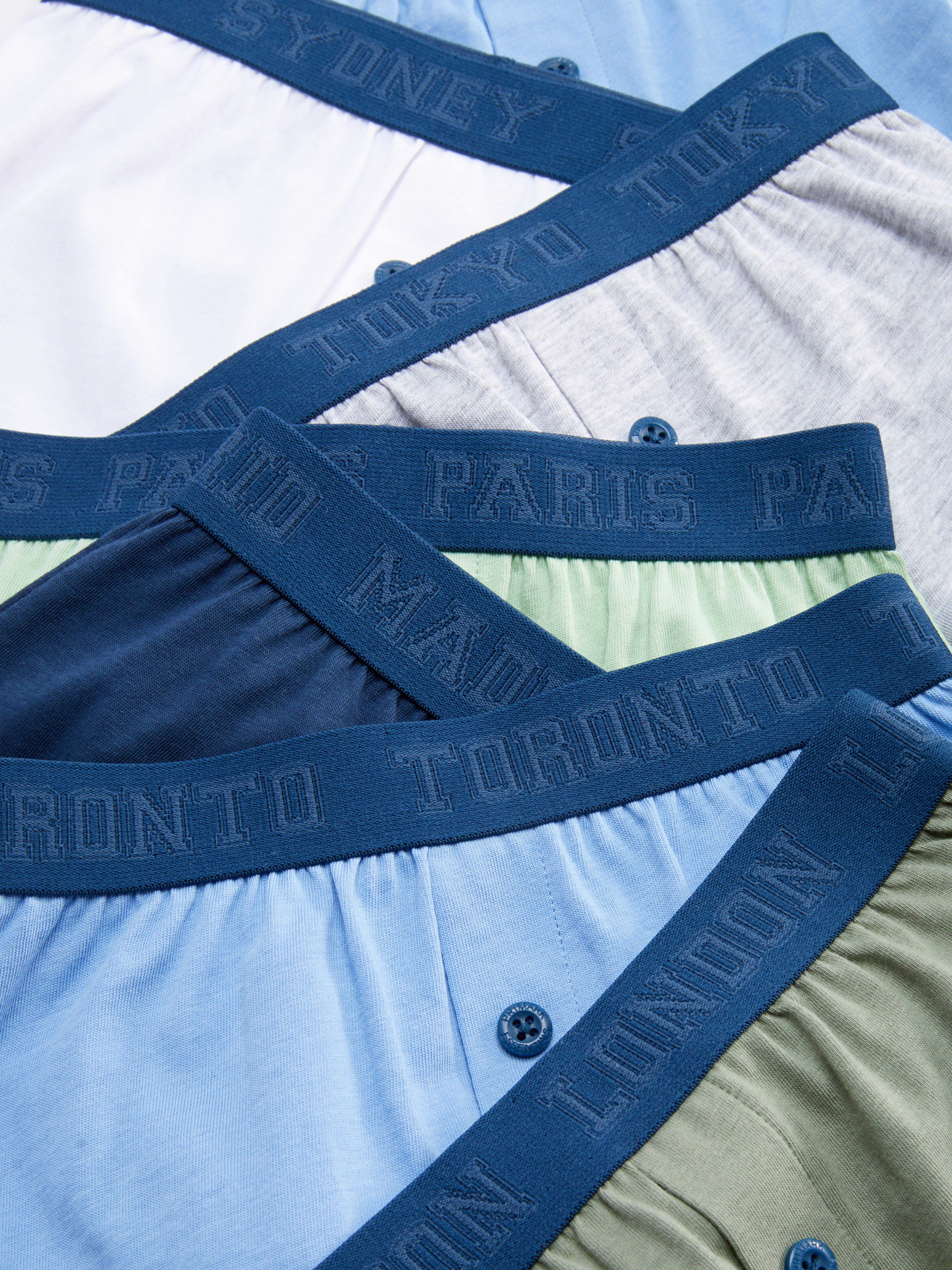 Ruimvallende boxershort, set van 7