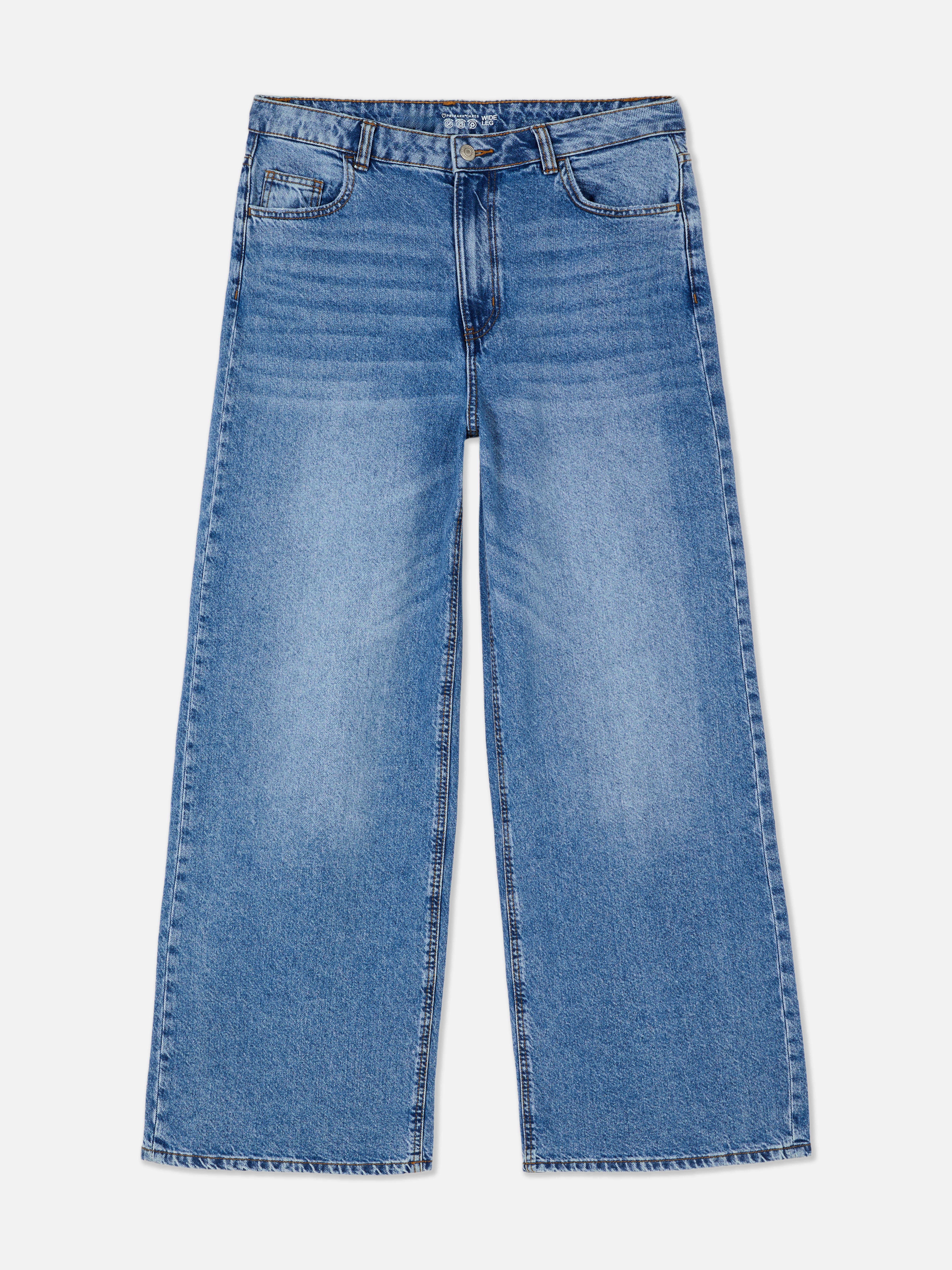Paula Echevarría Wide Leg Denim Jeans