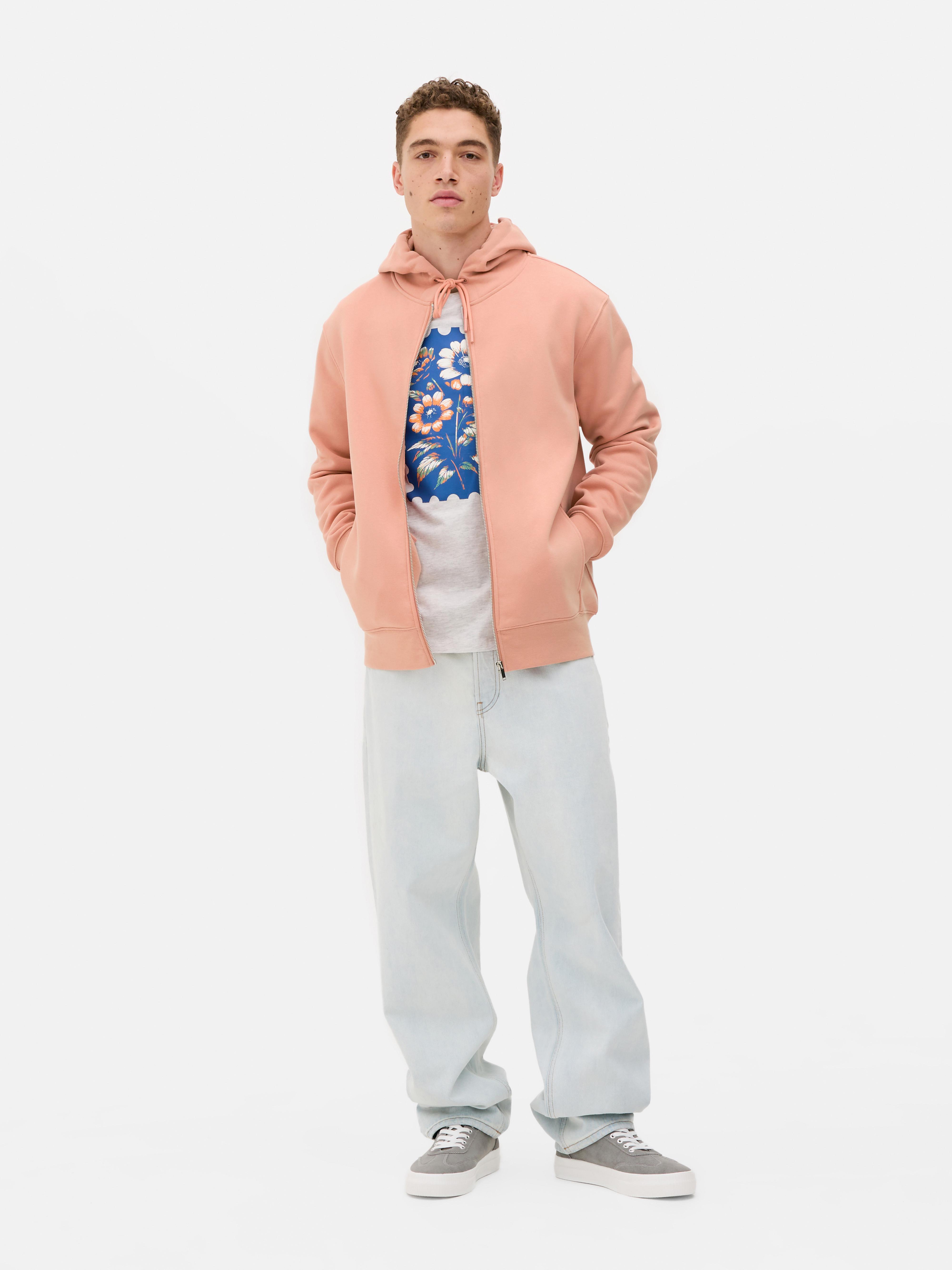 Essential Zip Hoodie Orange
