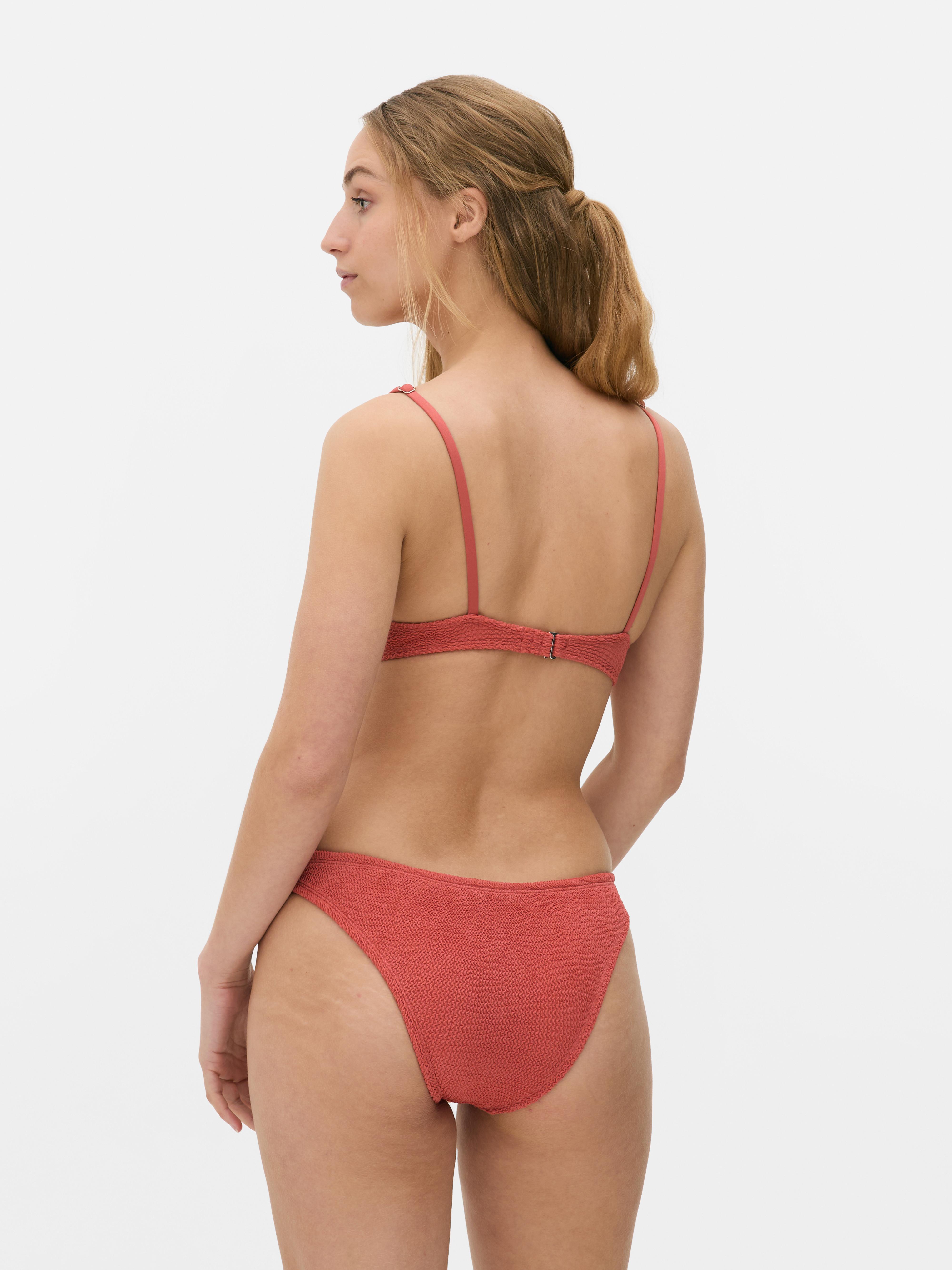 Crinkle Underwire Bikini Top