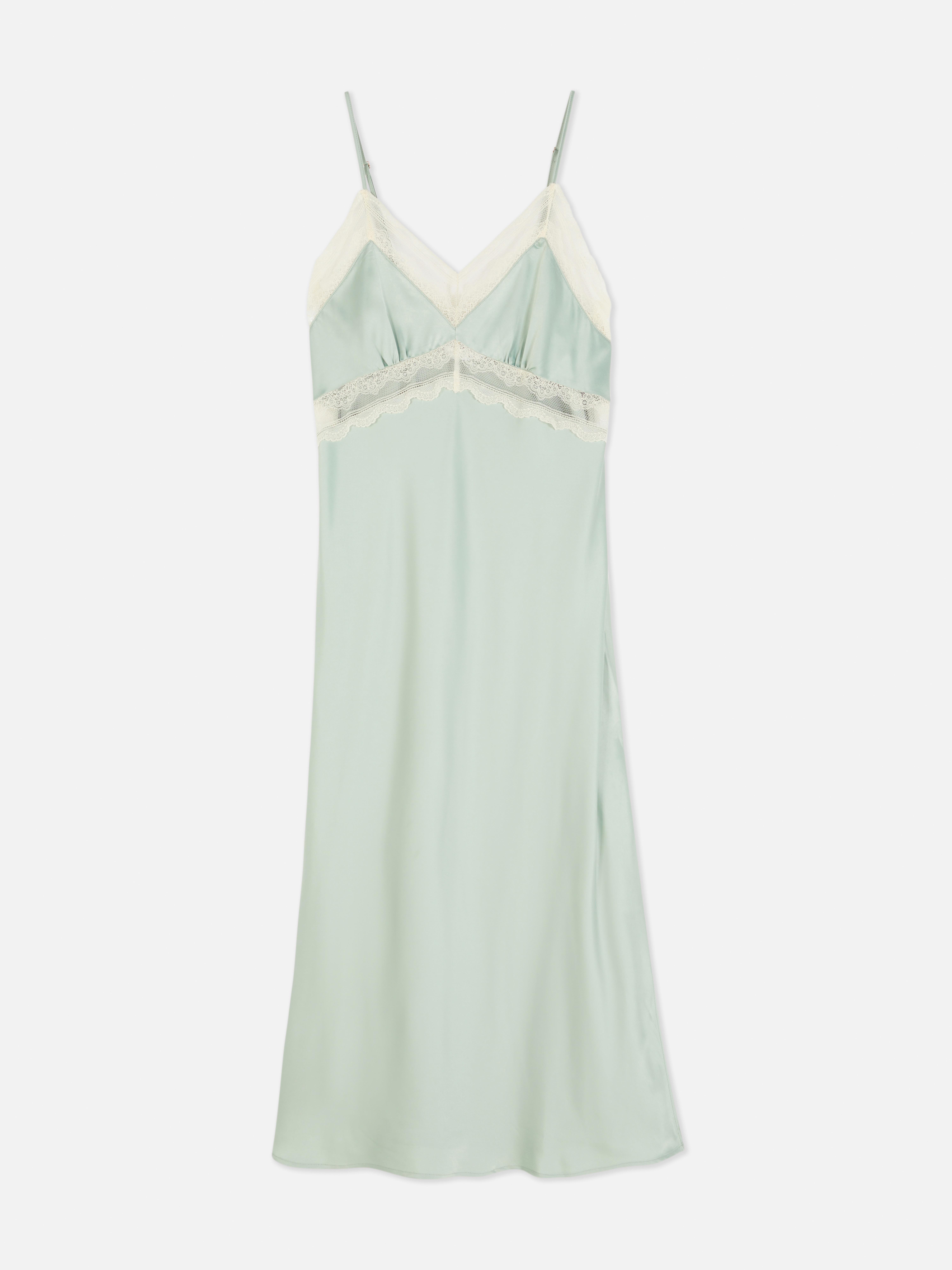 Satin Lace Chemise
