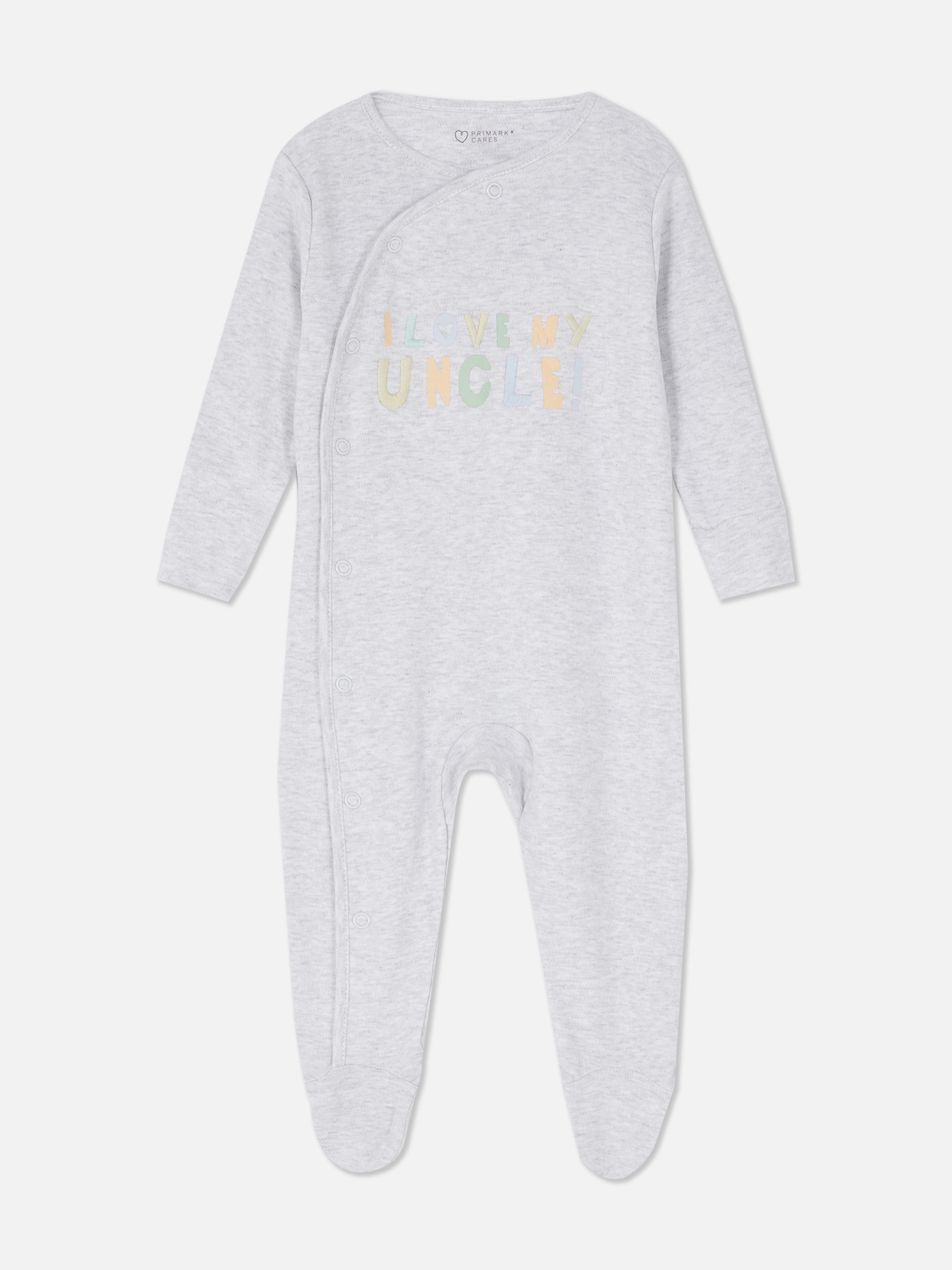 I Love My Uncle Wrap Sleepsuit