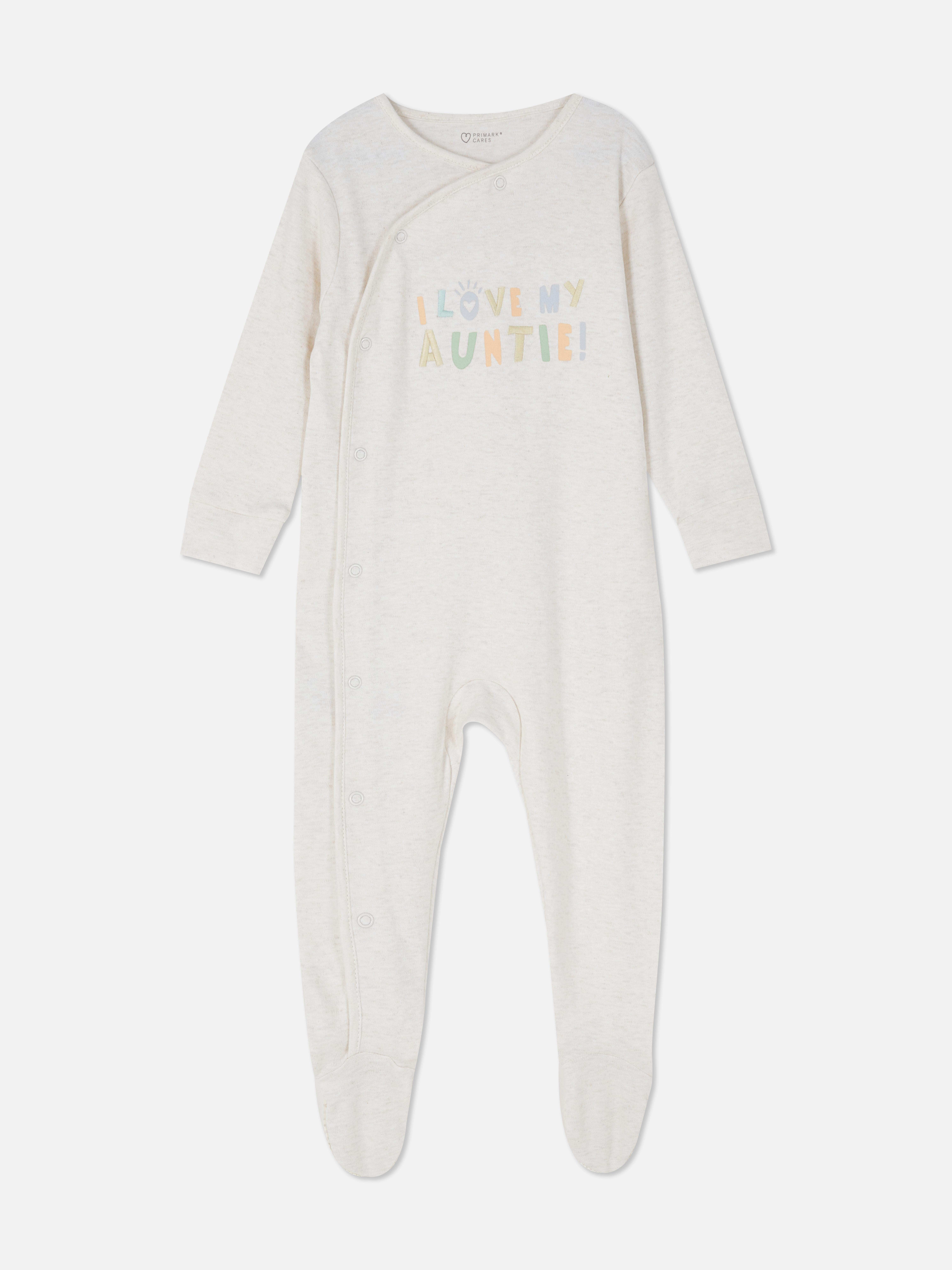 I Love My Auntie Wrap Sleepsuit