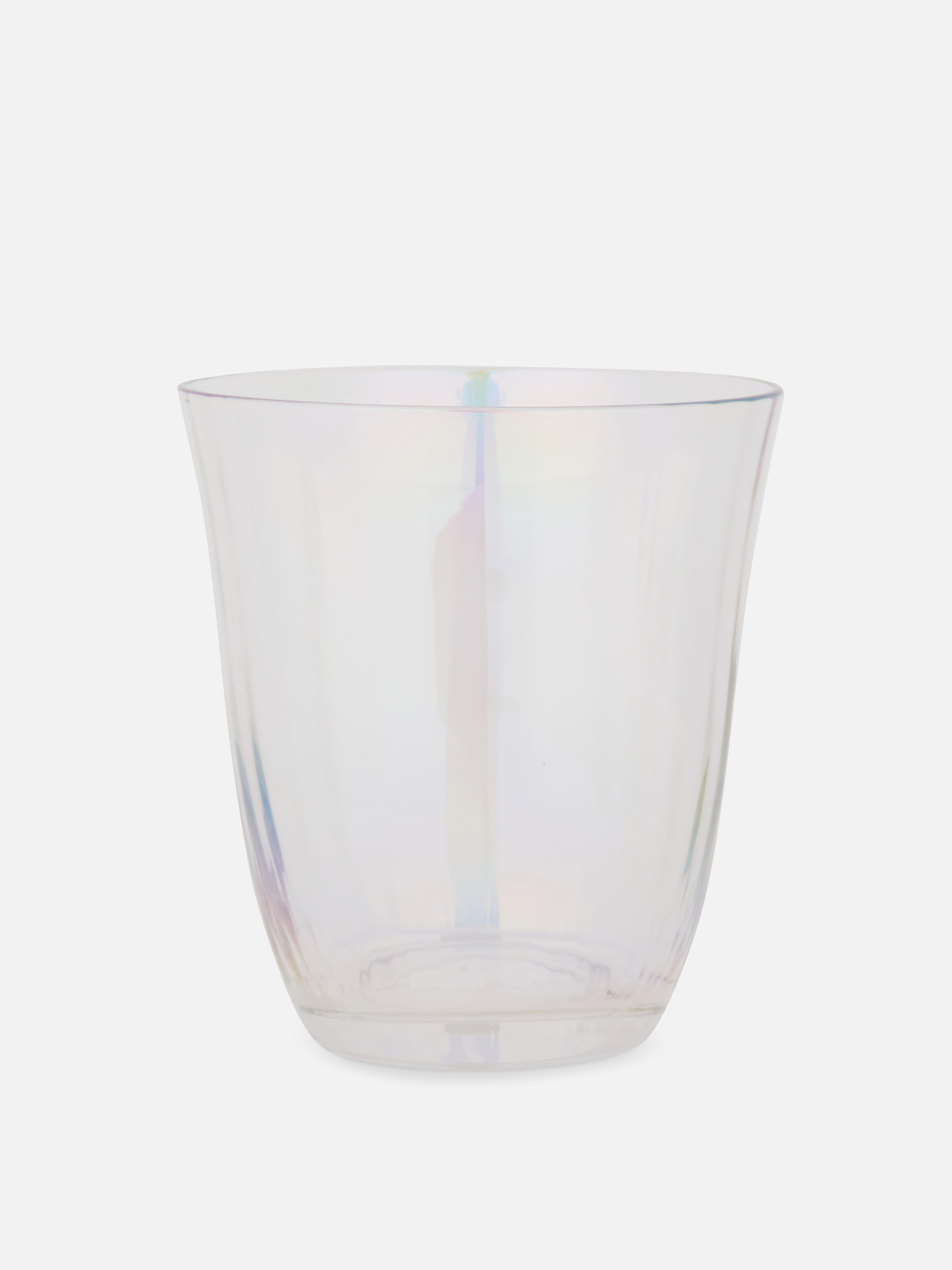 Iriserend tumblerglas
