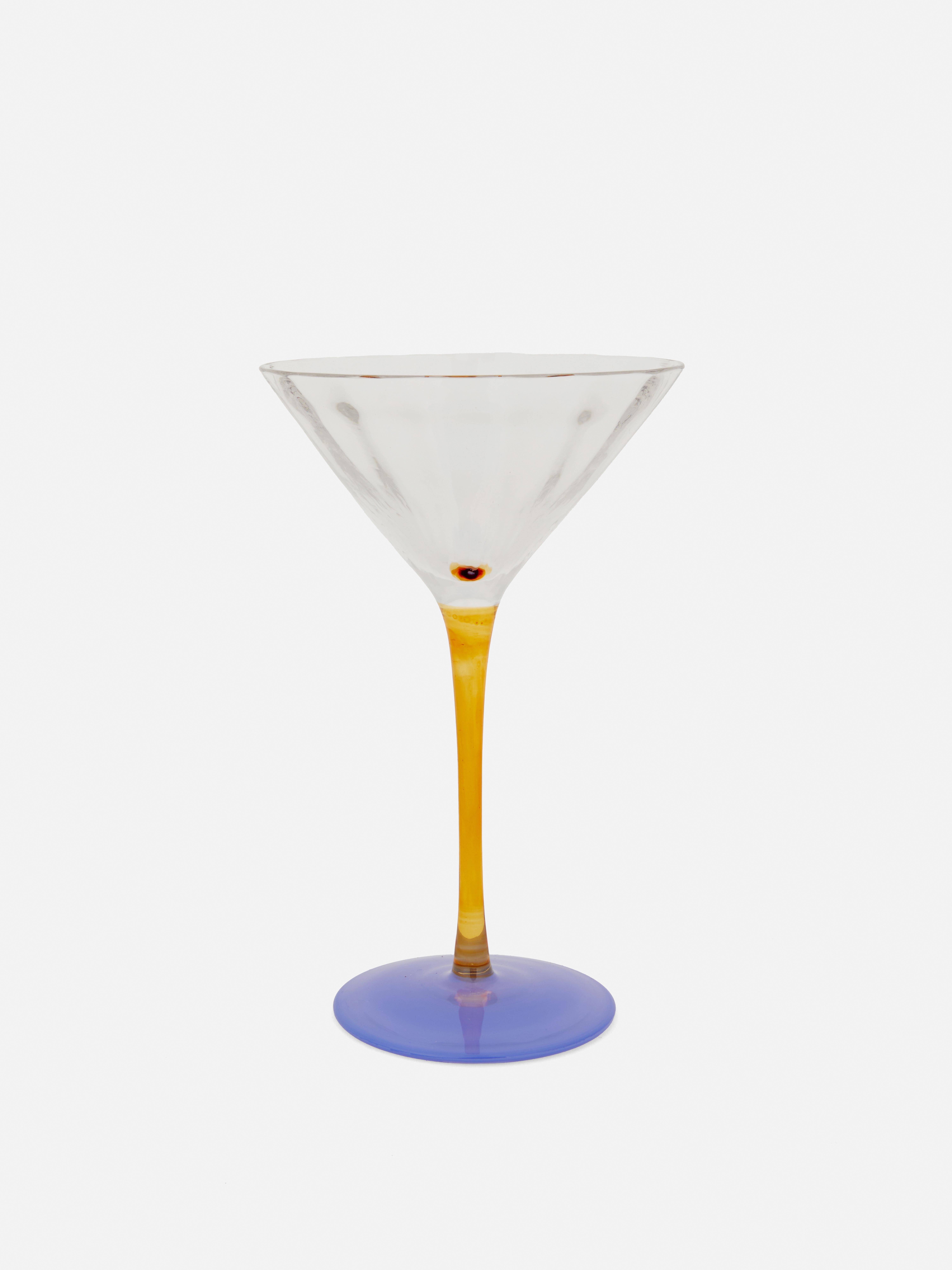 Ridged Coupe Glass