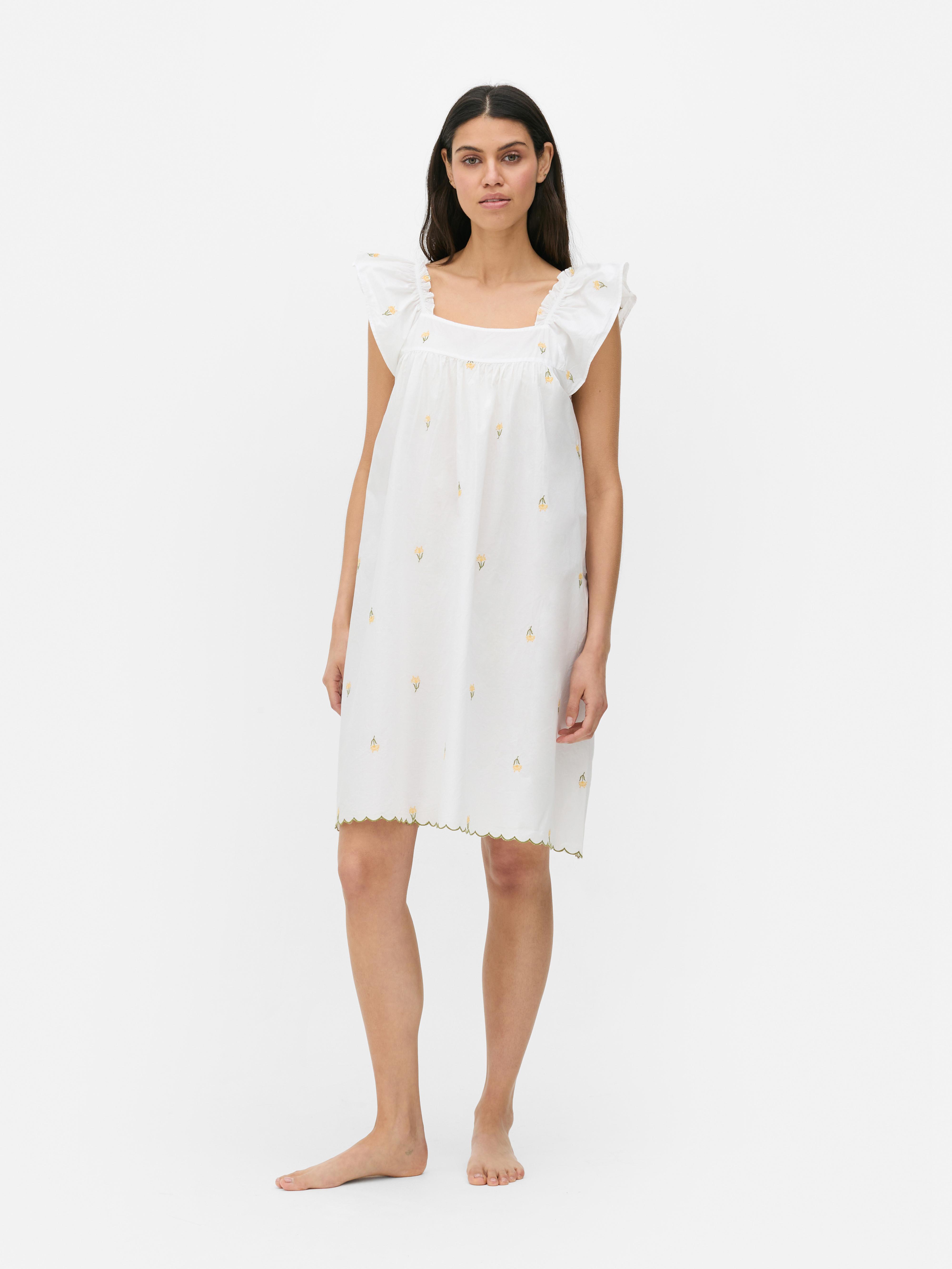 Scallop Hem Chemise