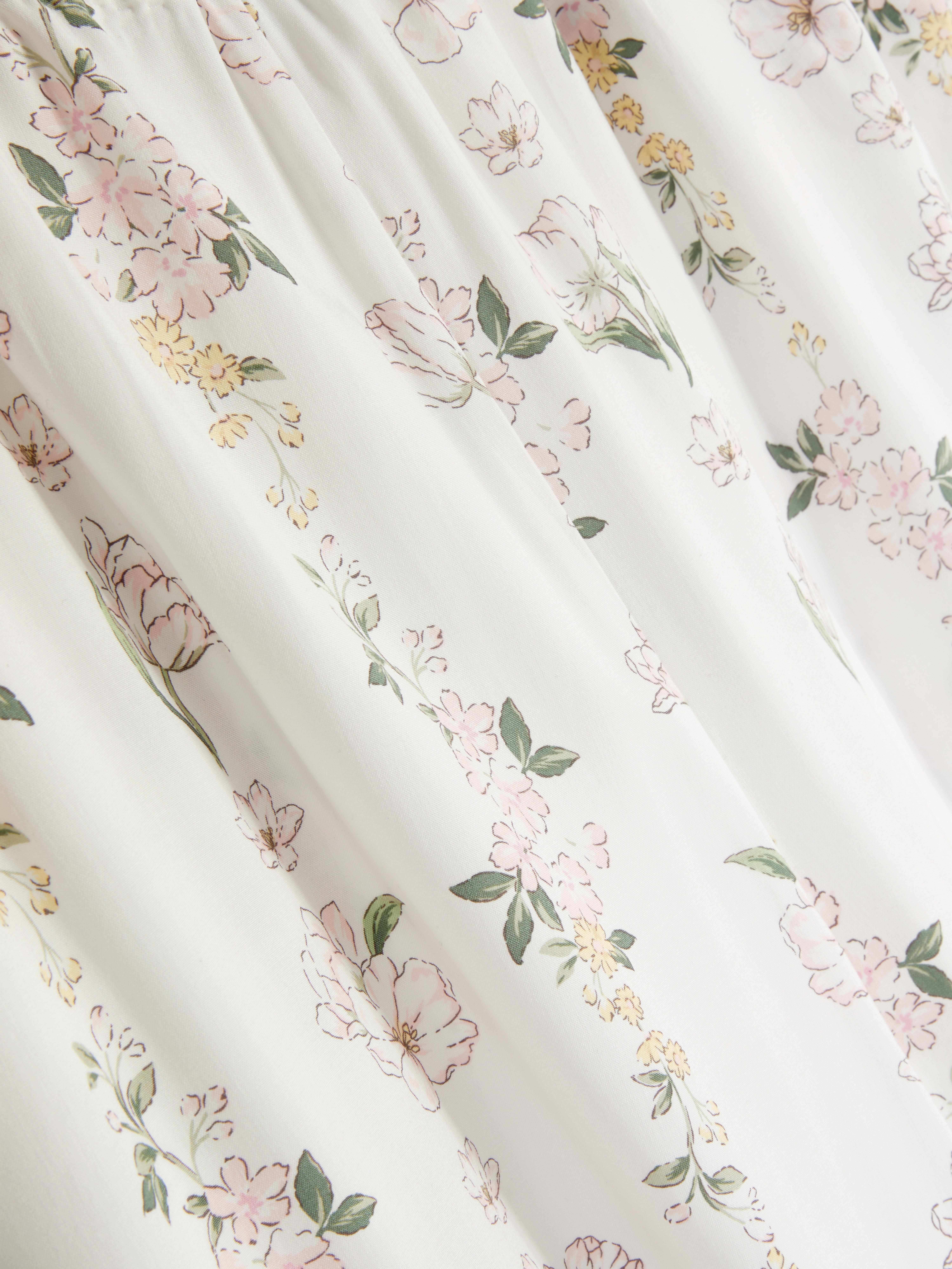 Bas de pyjama à imprimé floral