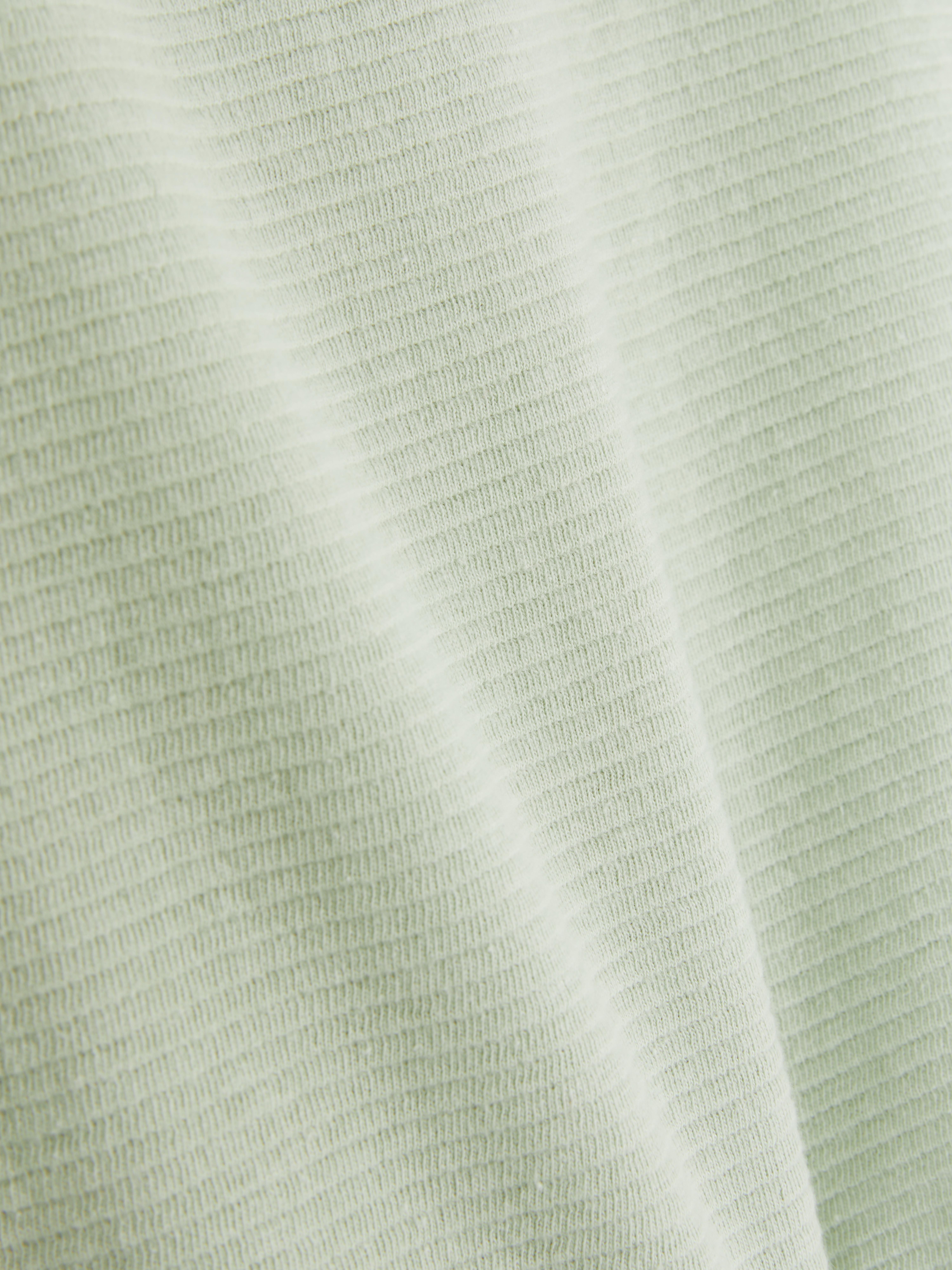 T-shirt met korte mouwen en textuur