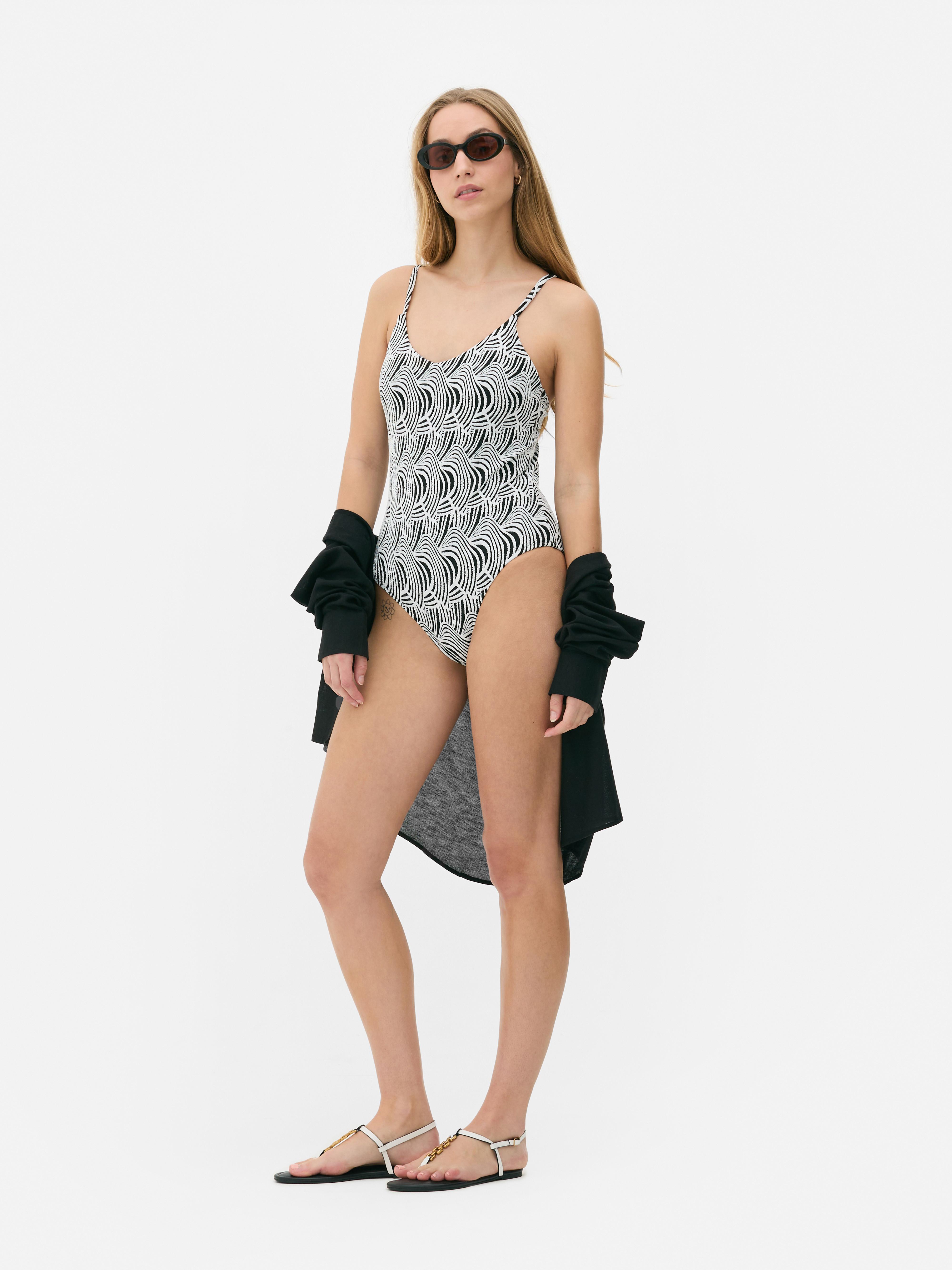 Jacquard Control Swimsuit