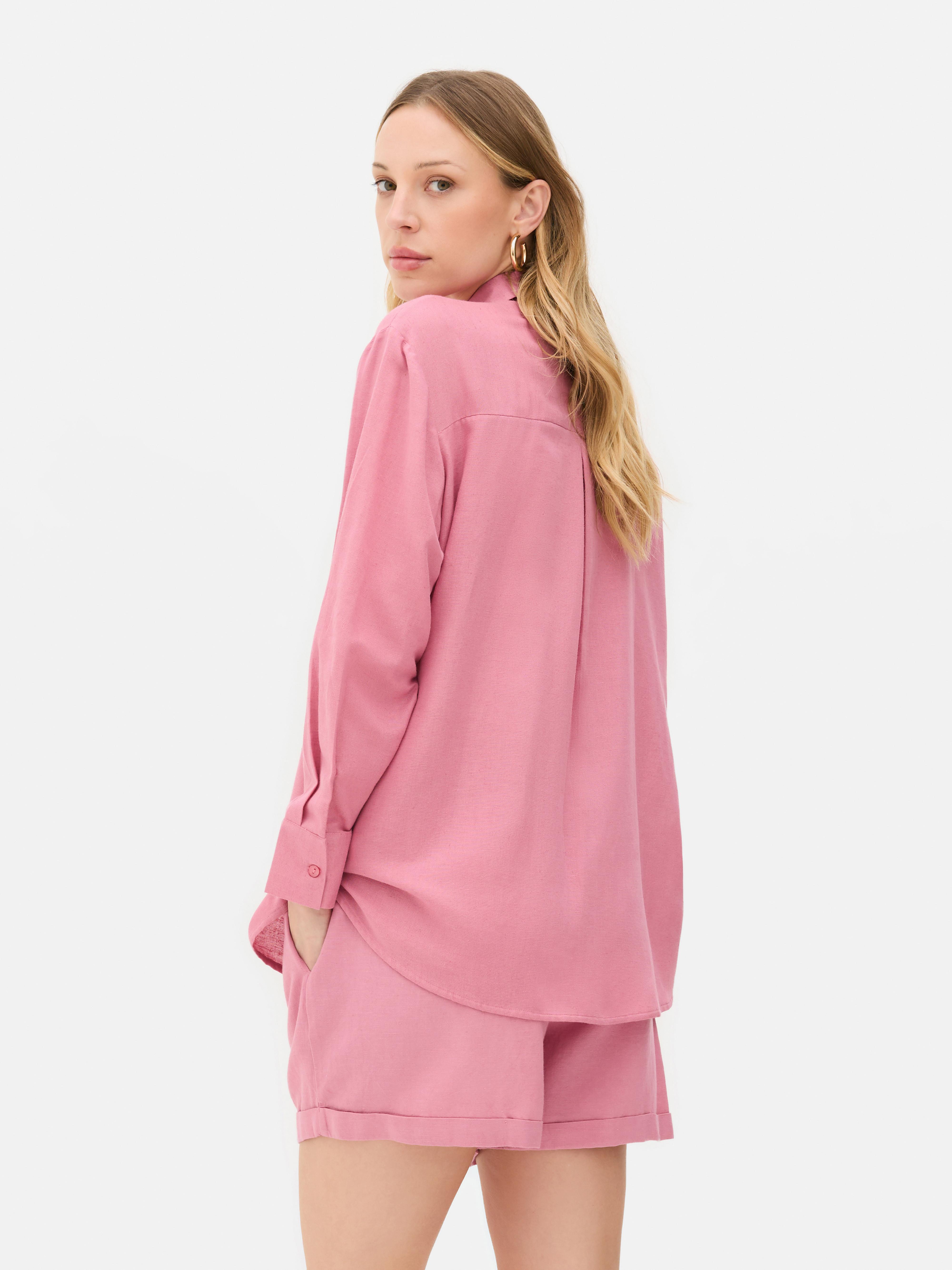 Chemise en coton mélangé