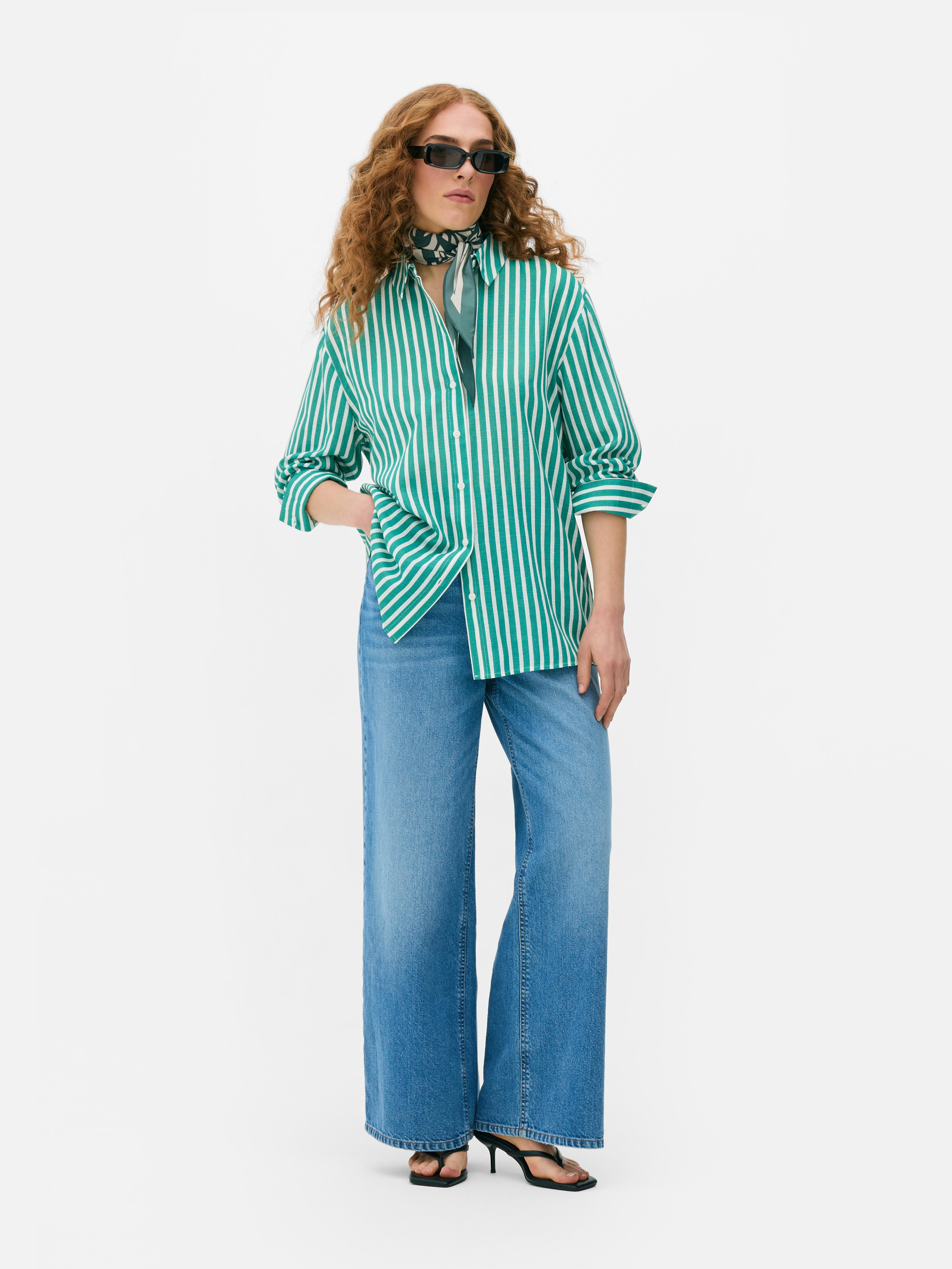Chemise en coton mélangé