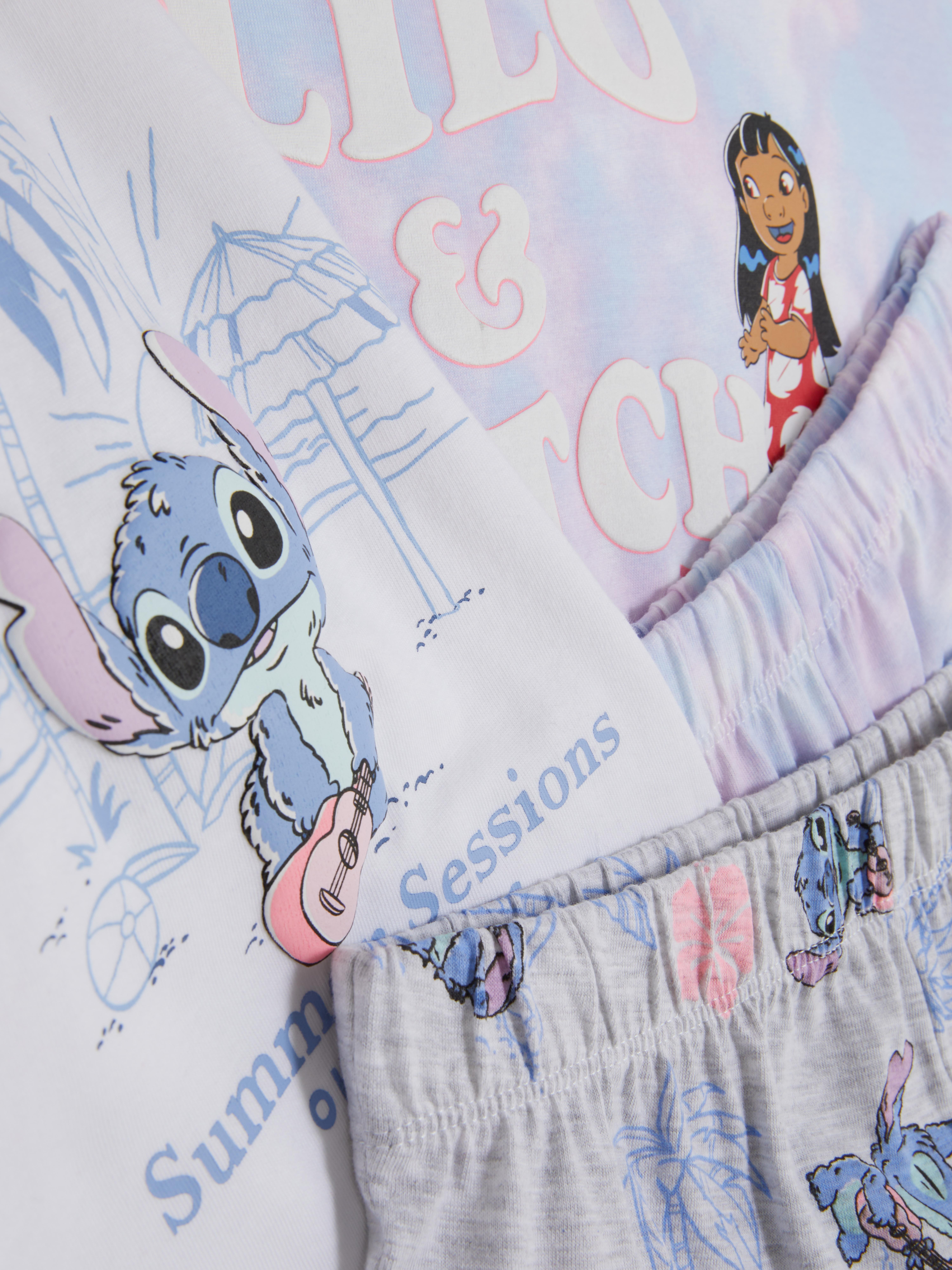 5-15yrs | 2pk Disney's Stitch Short Pyjamas