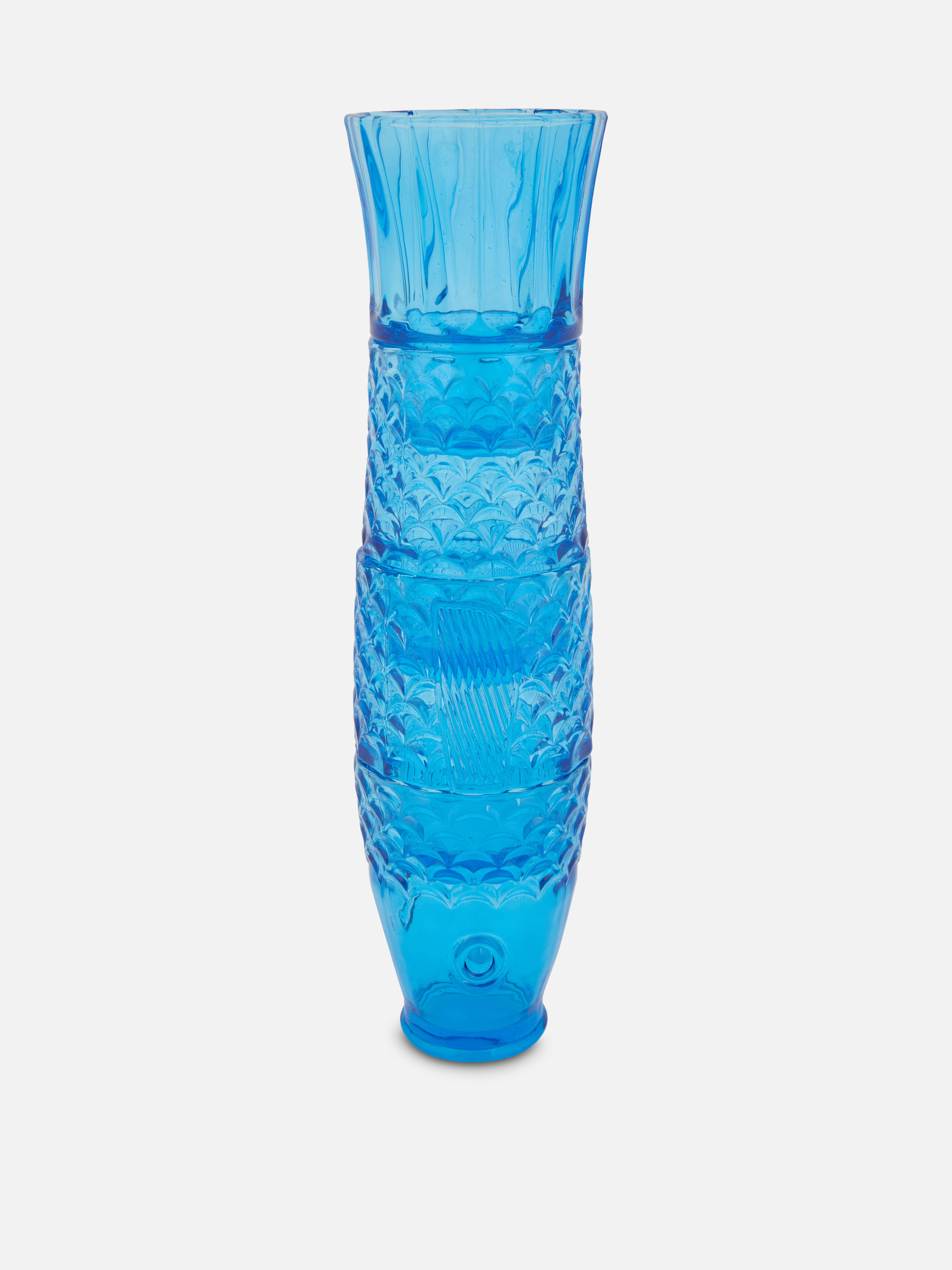 4pk Fish Scale Stackable Glass Tumblers
