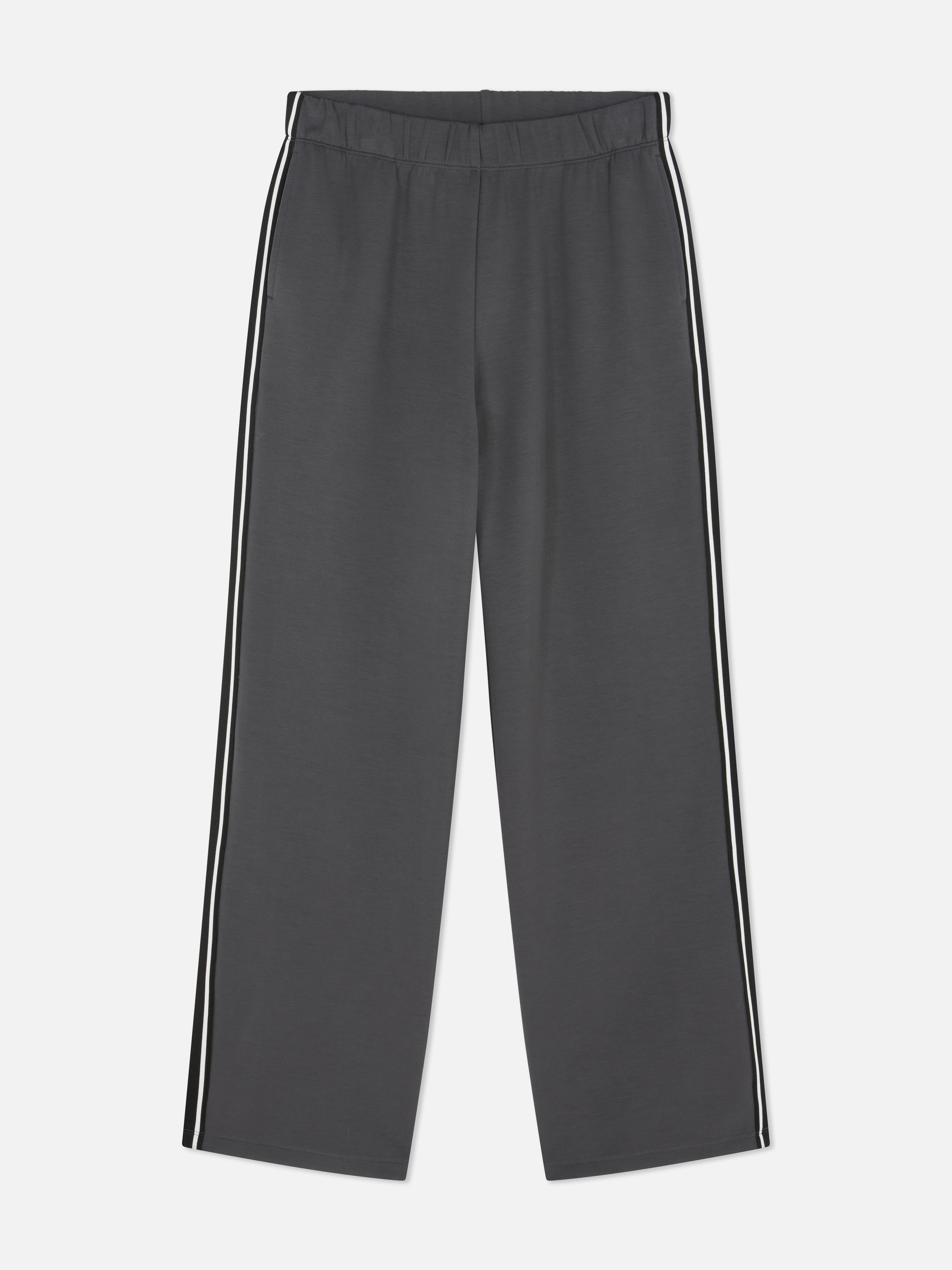 Straight Leg Contrast Detail Joggers