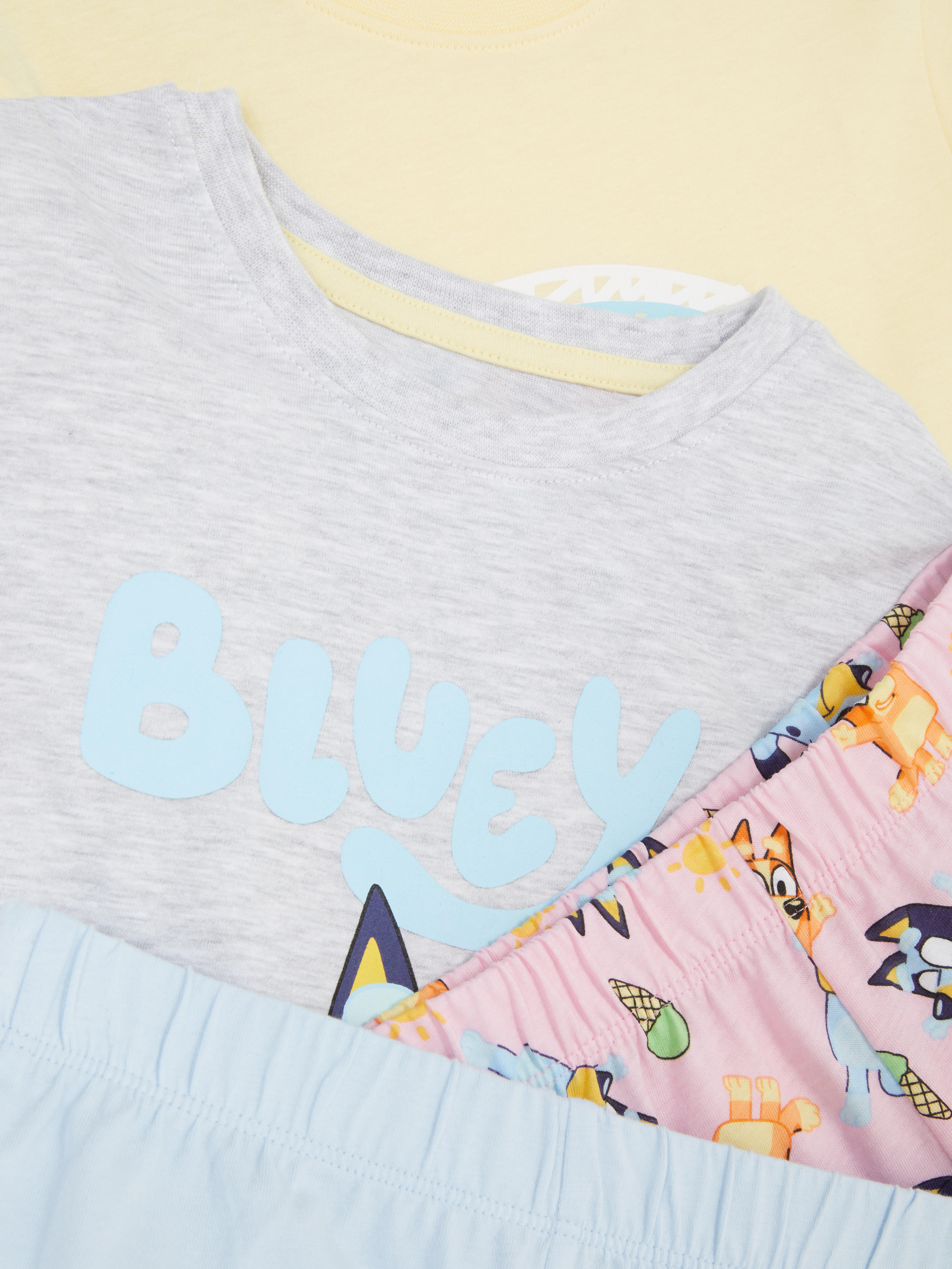 1,5–10 Jahre | Kurzer „Bluey“ Schlafanzug, 2er-Pack