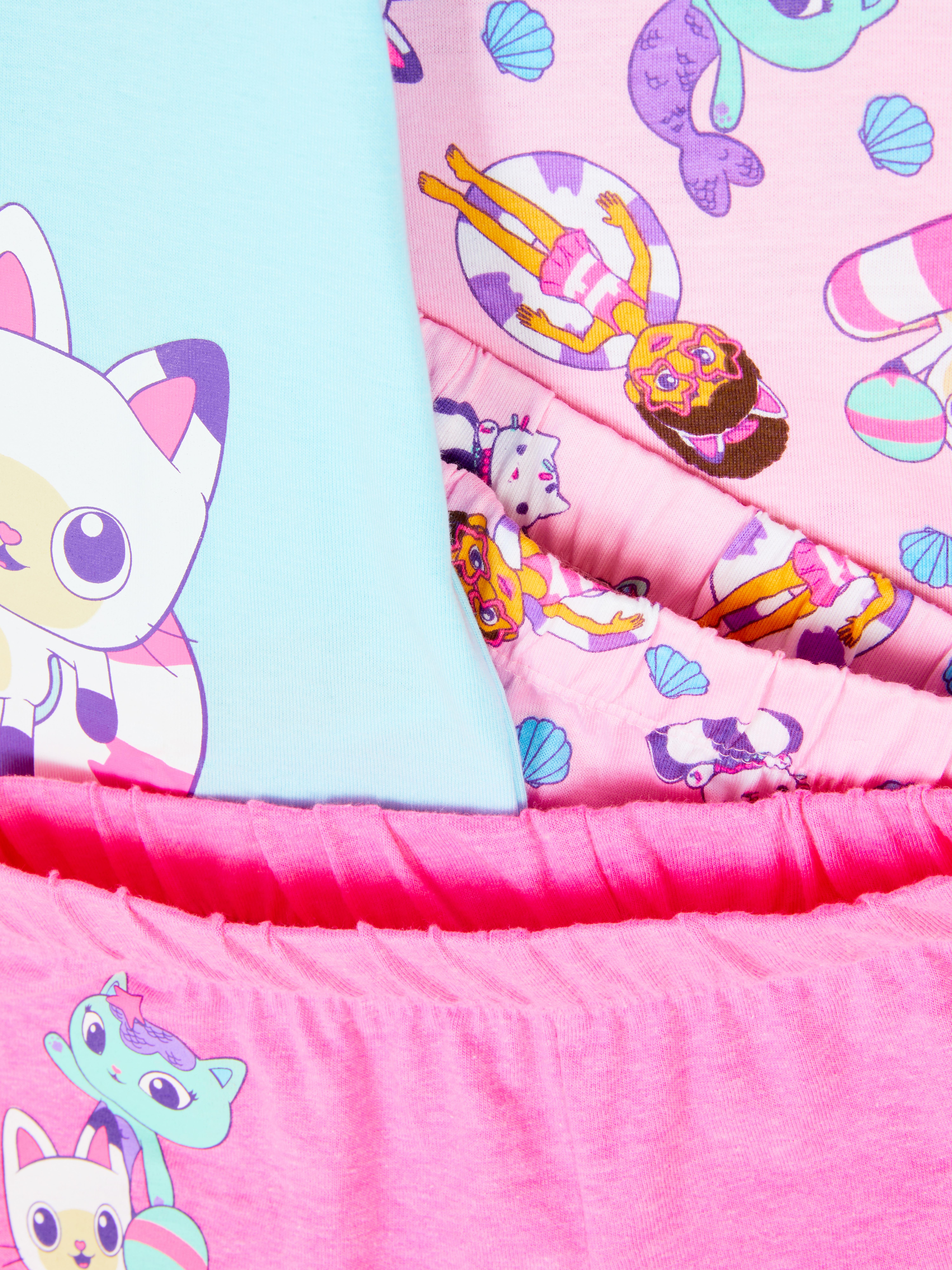 1,5–10 Jahre | Kurzer „Gabby's Dollhouse“ Schlafanzug, 2er-Pack