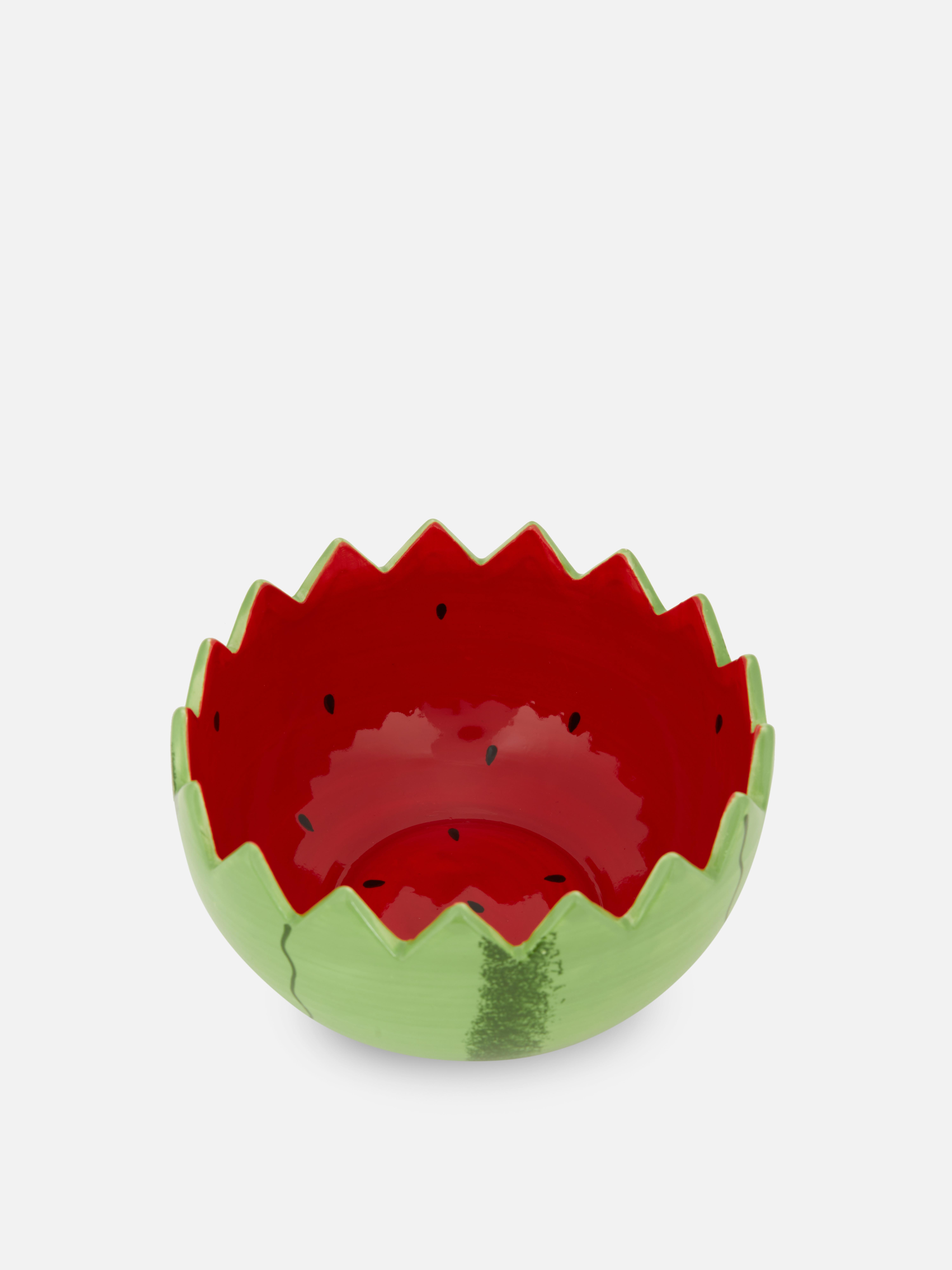 Wassermelonenförmige Schale