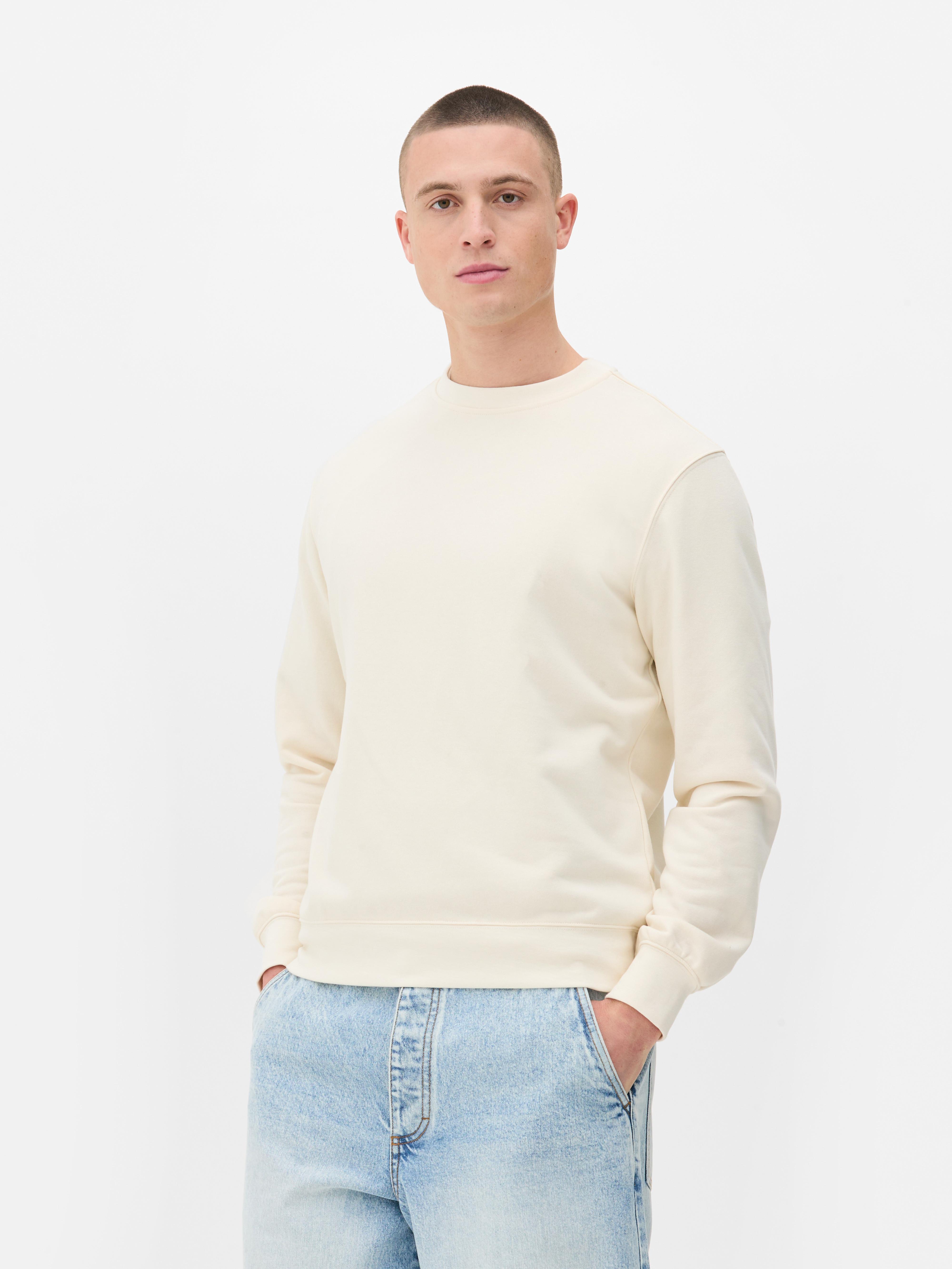 Sudadera de cuello redondo