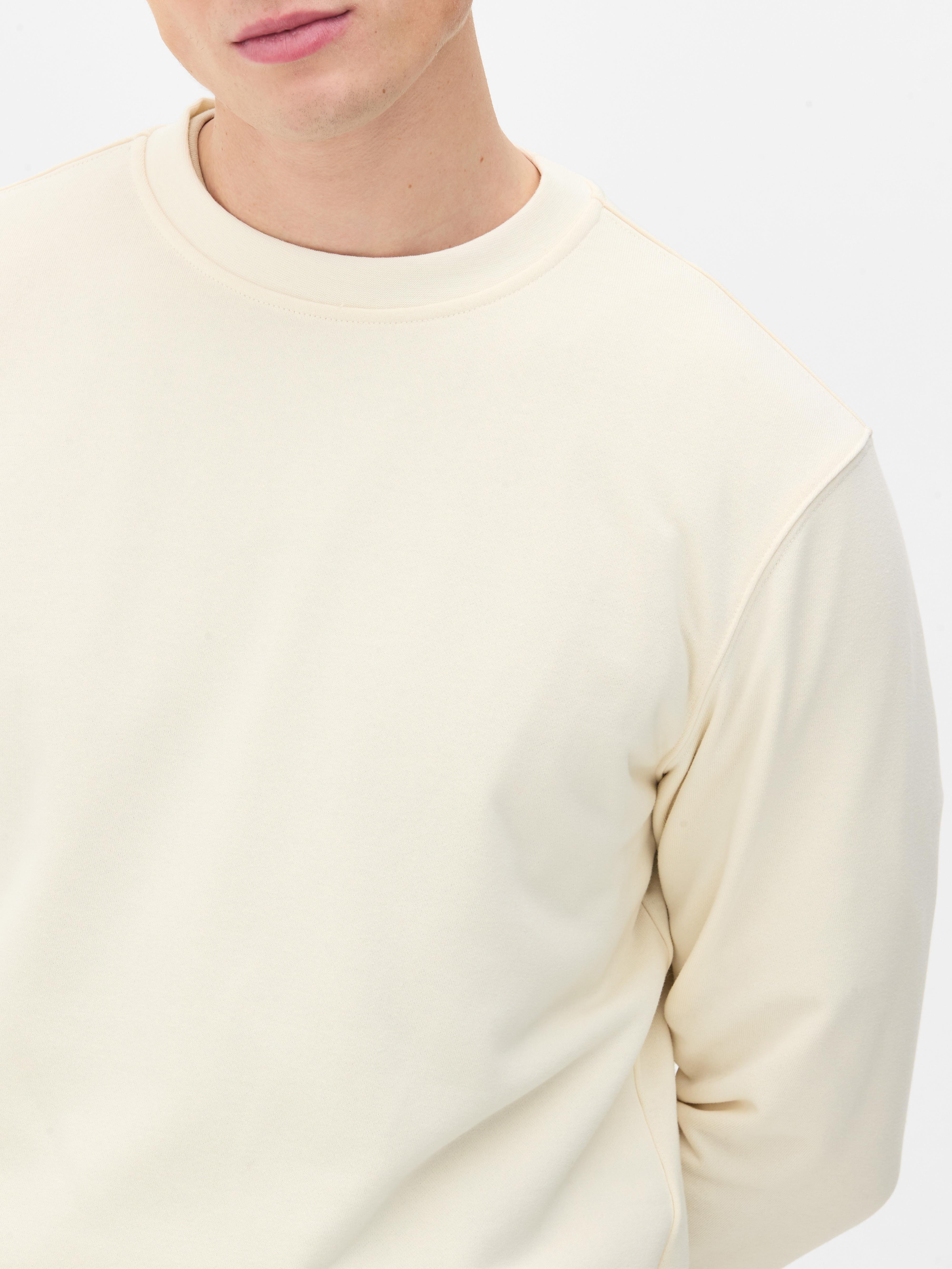 Sudadera de cuello redondo
