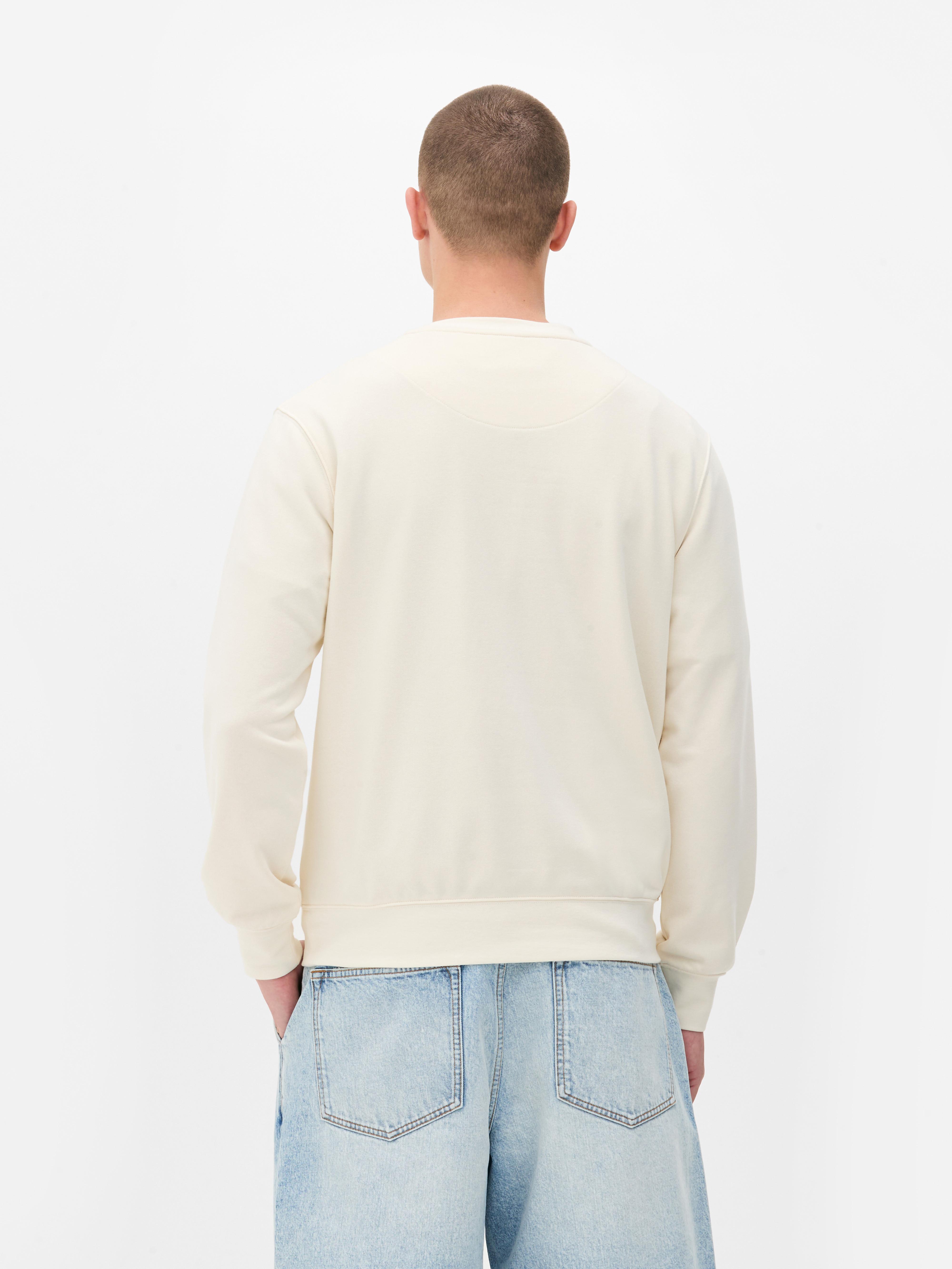 Sudadera de cuello redondo