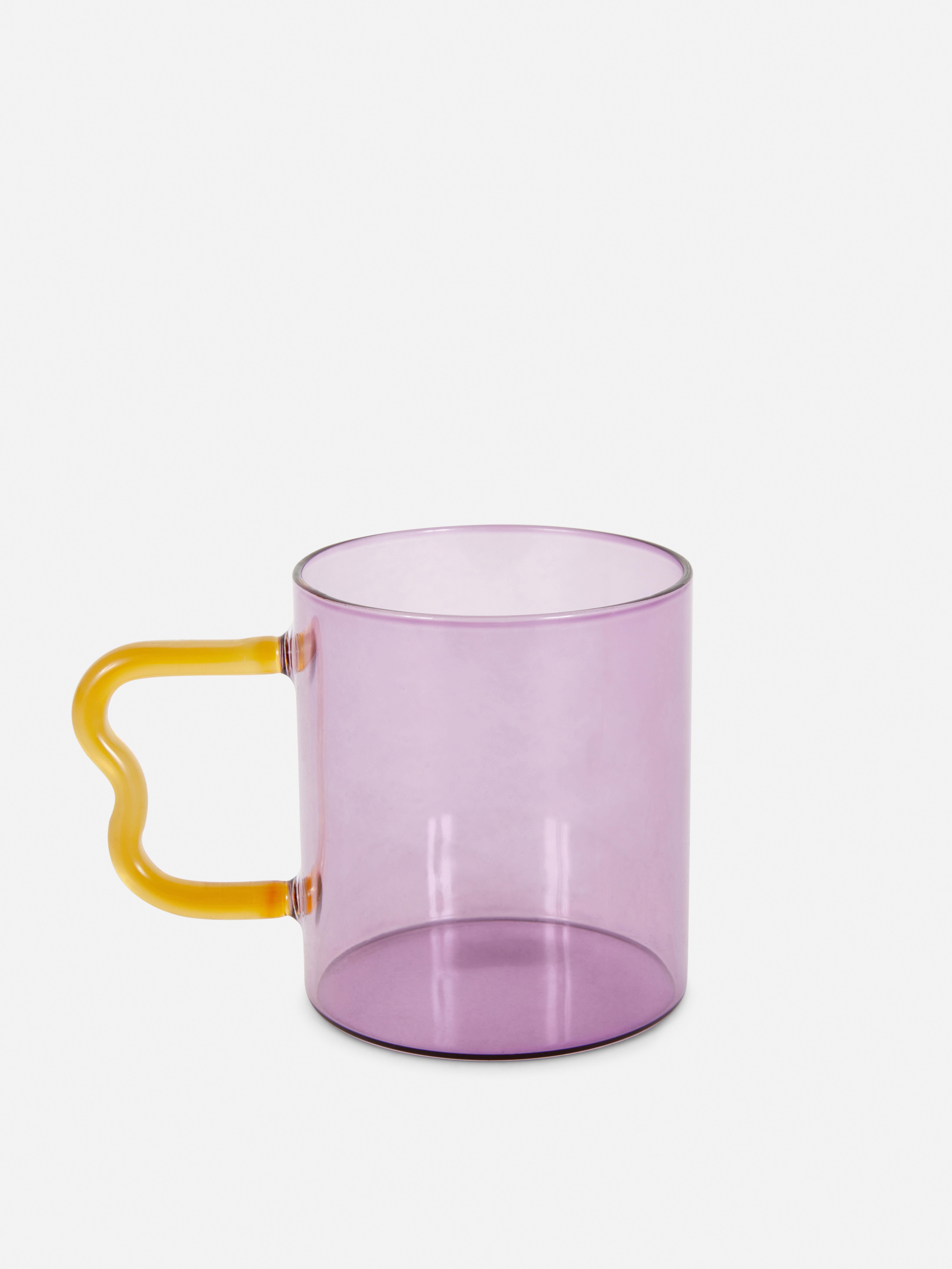 Two Tone Glass Mug