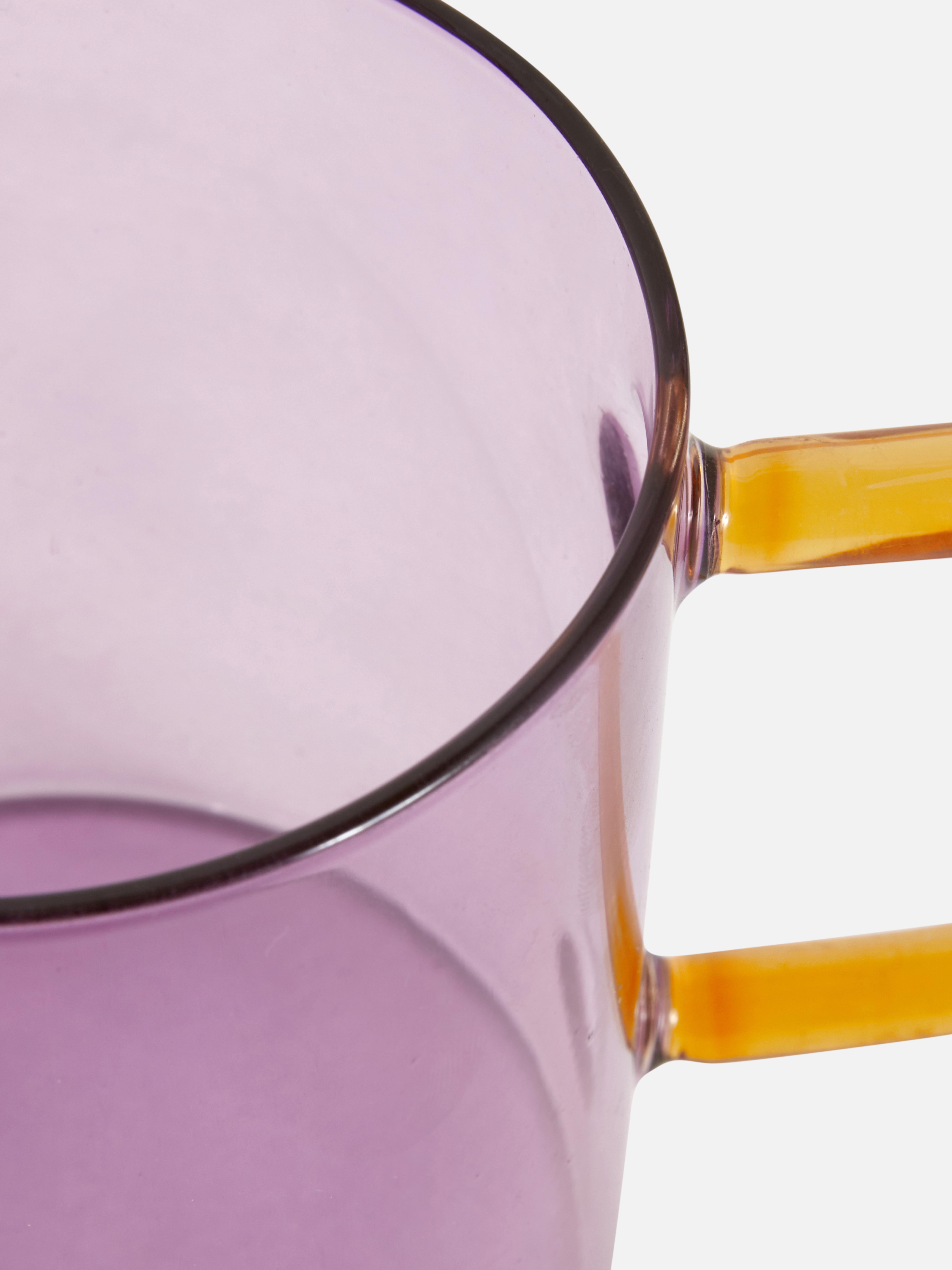 Two Tone Glass Mug