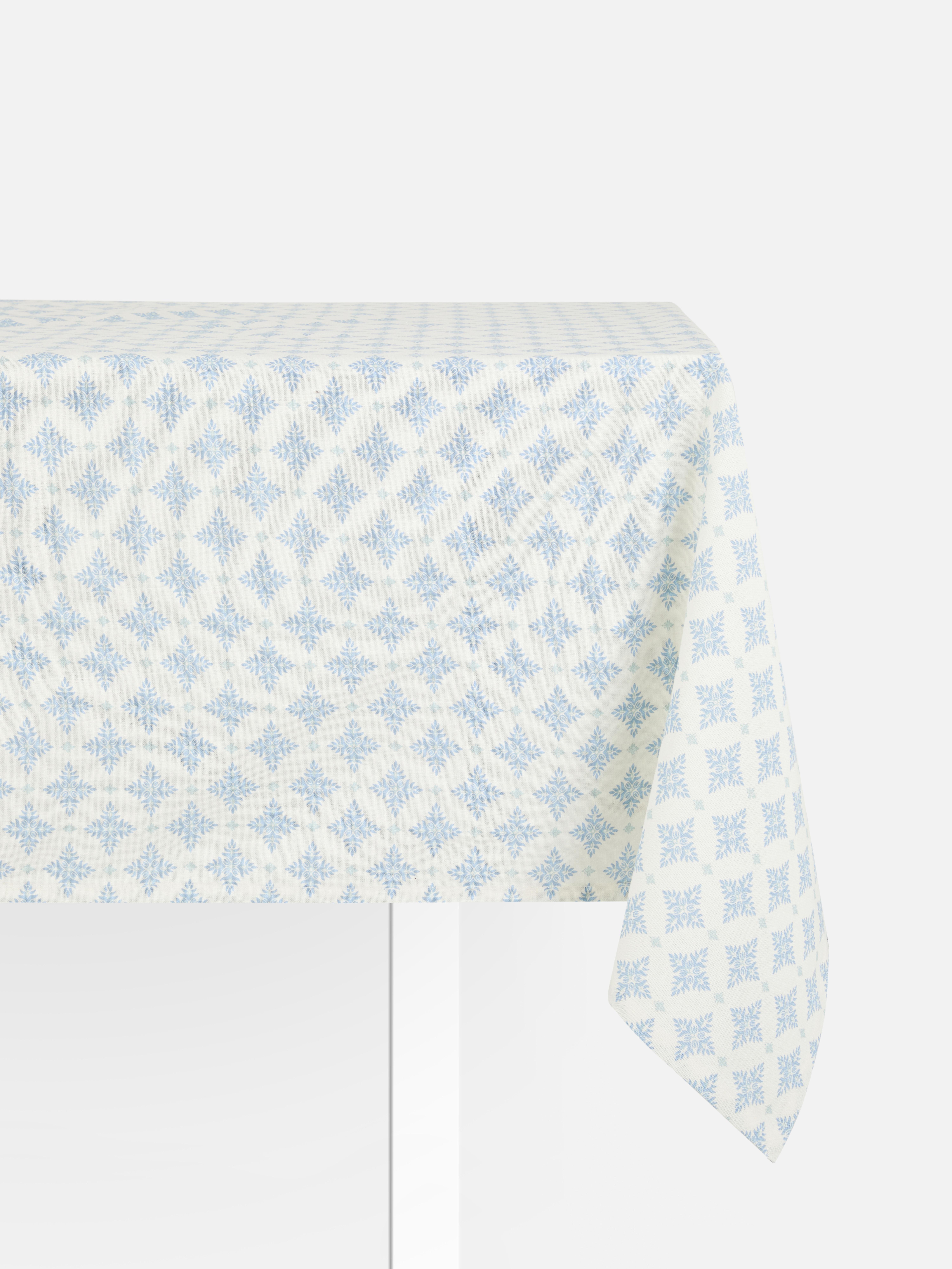 Floral Motif Tablecloth