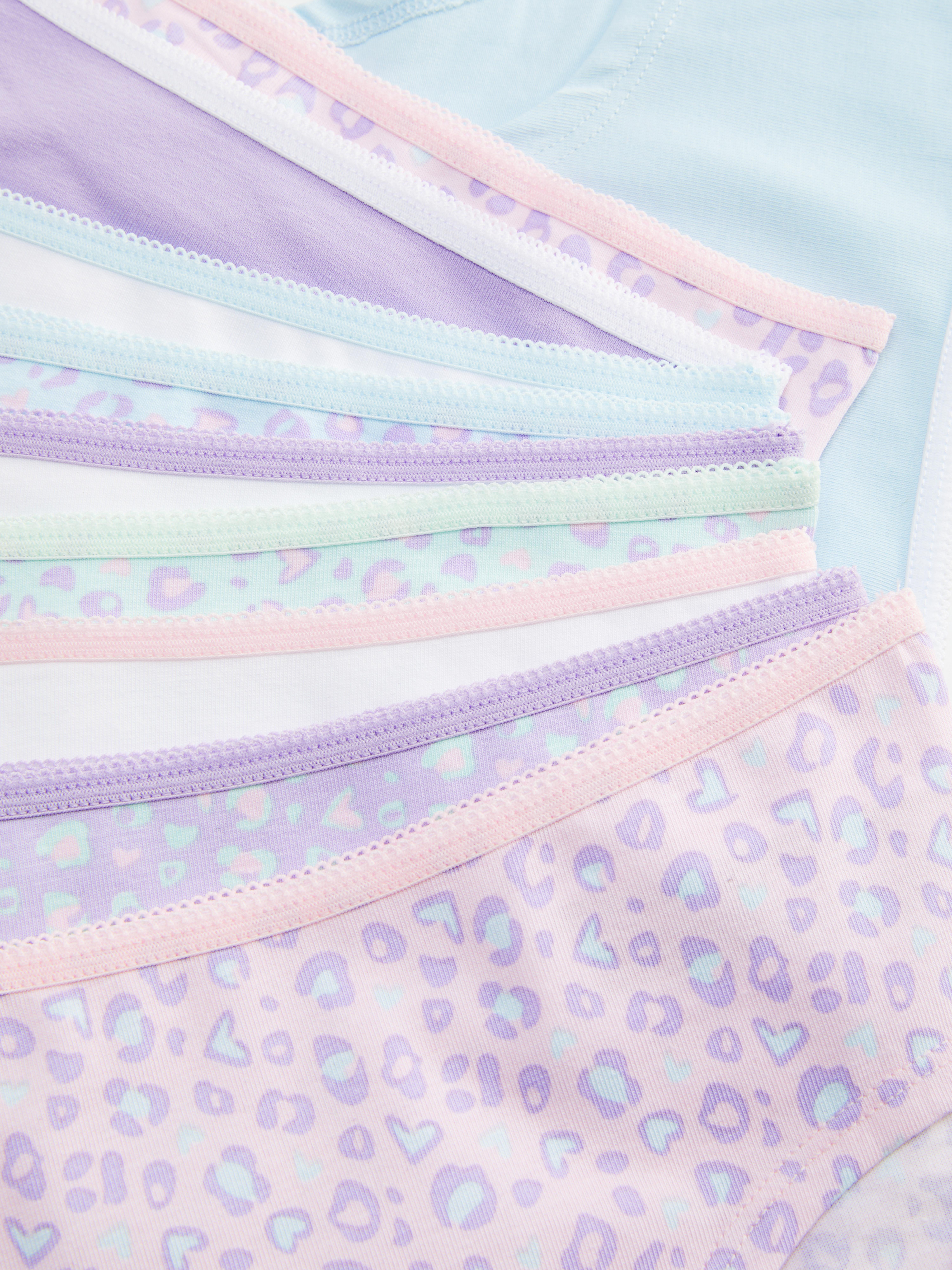 Hipster-Slips mit Leopardenmuster, 10er-Pack
