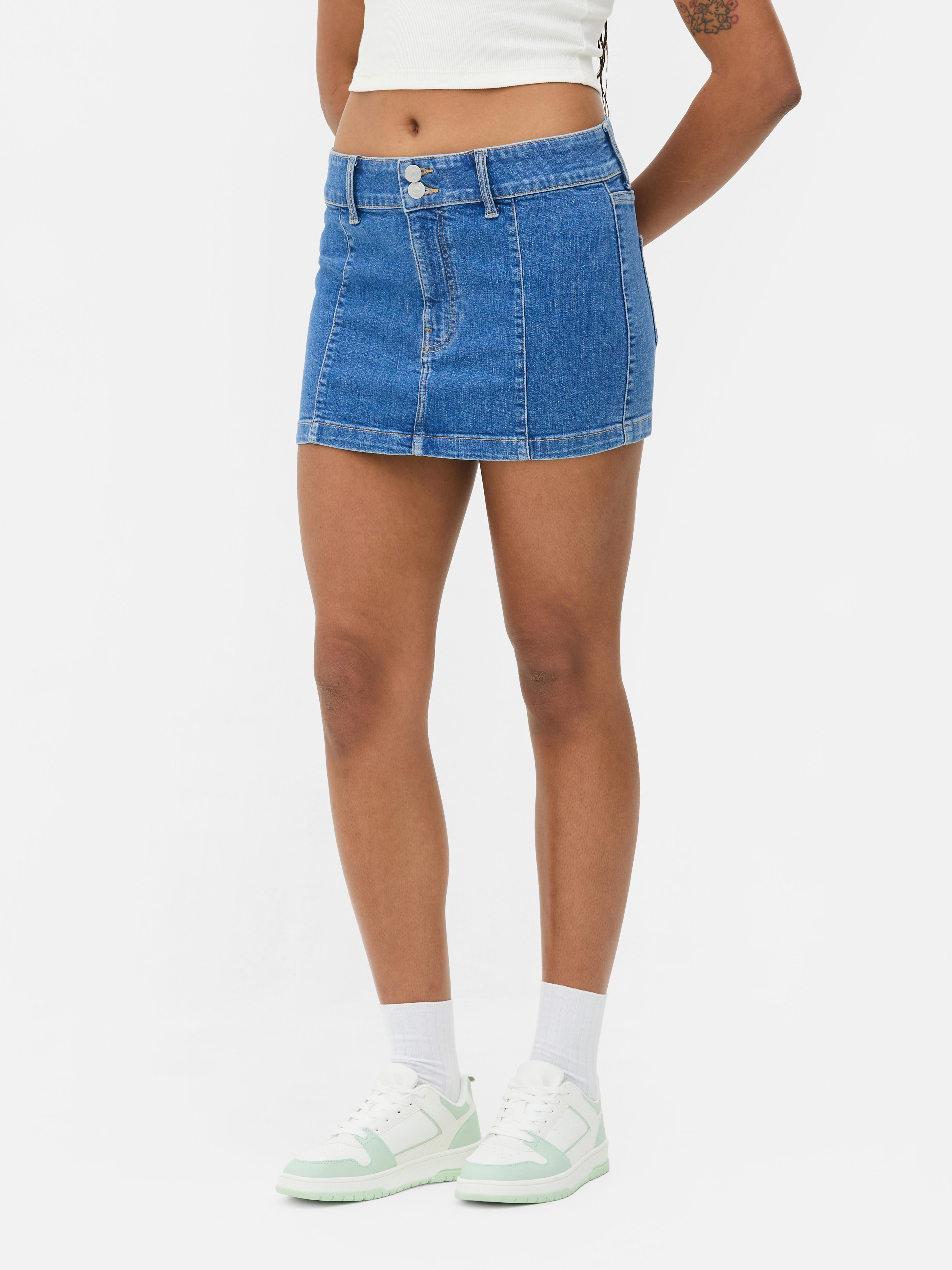 Mini-jupe en jean