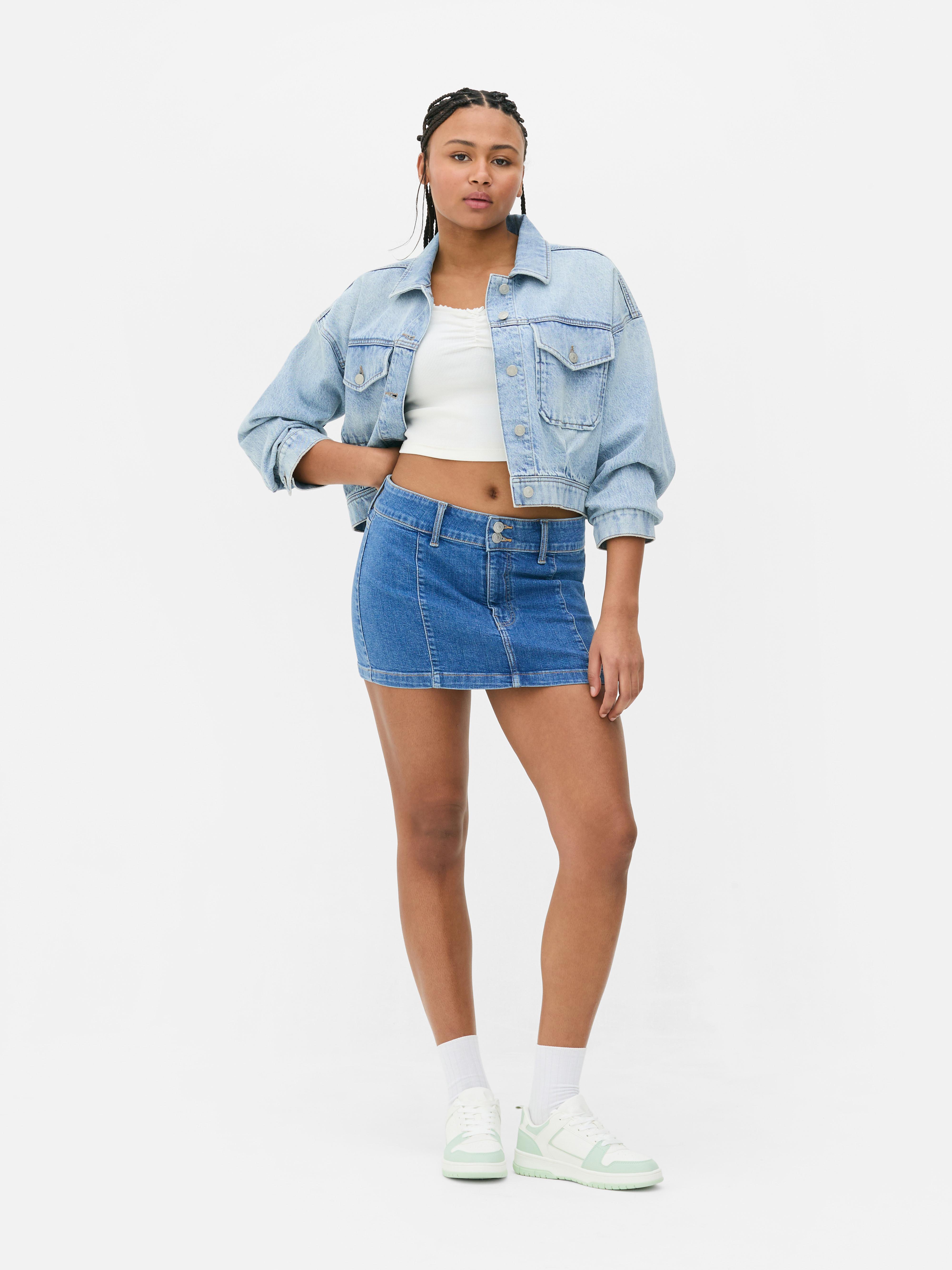 Minigonna in denim