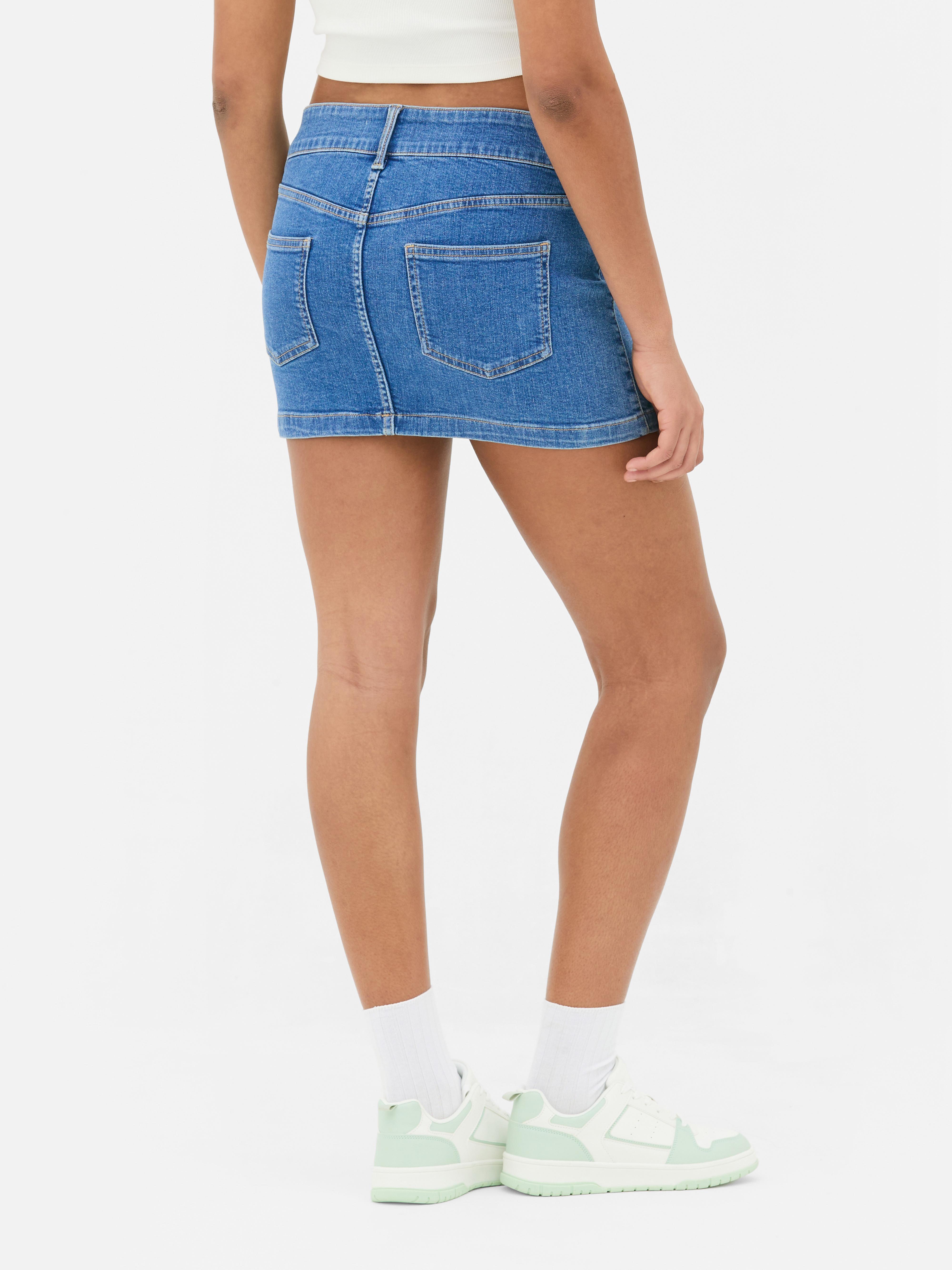 Minigonna in denim