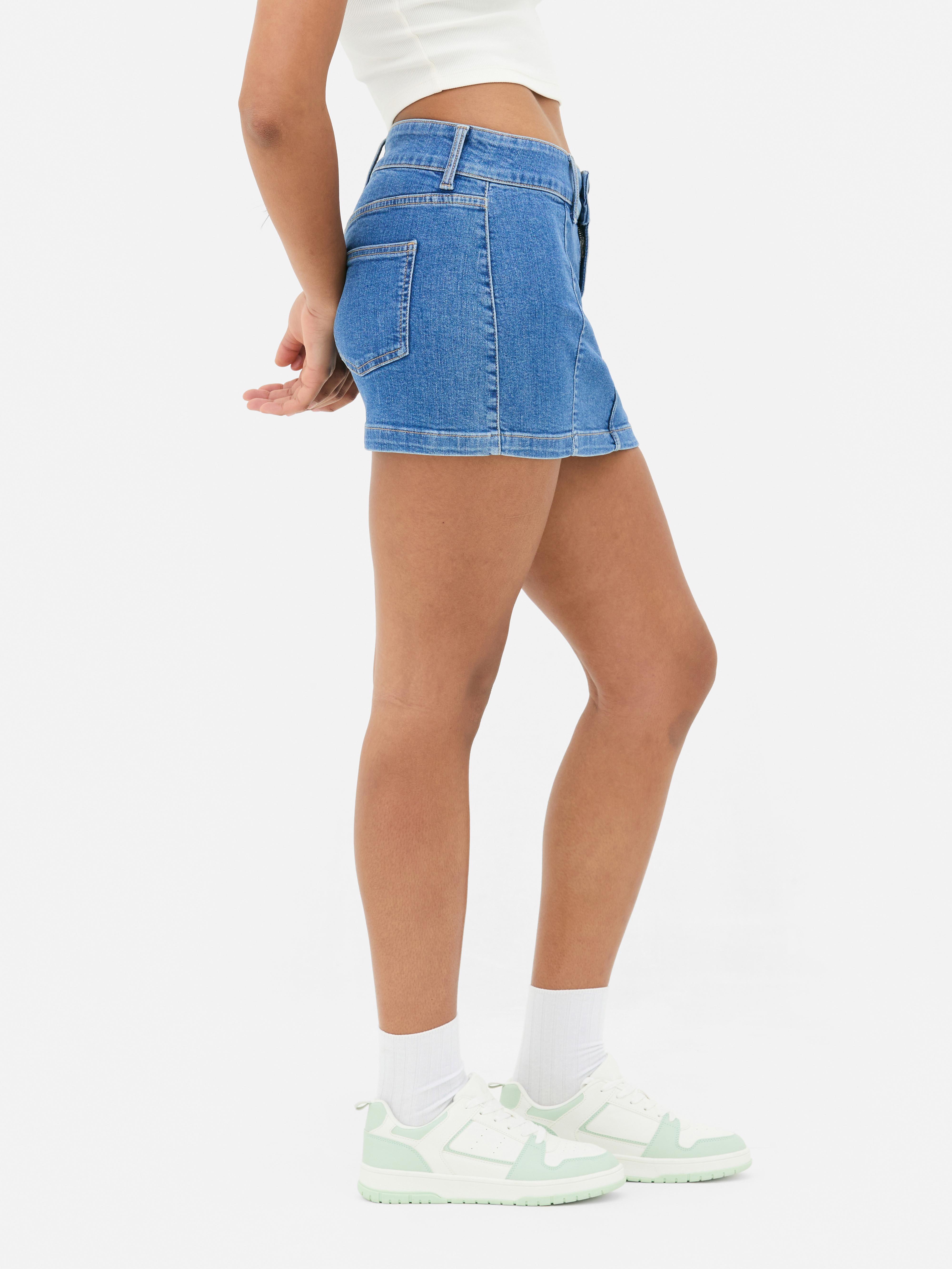 Minigonna in denim