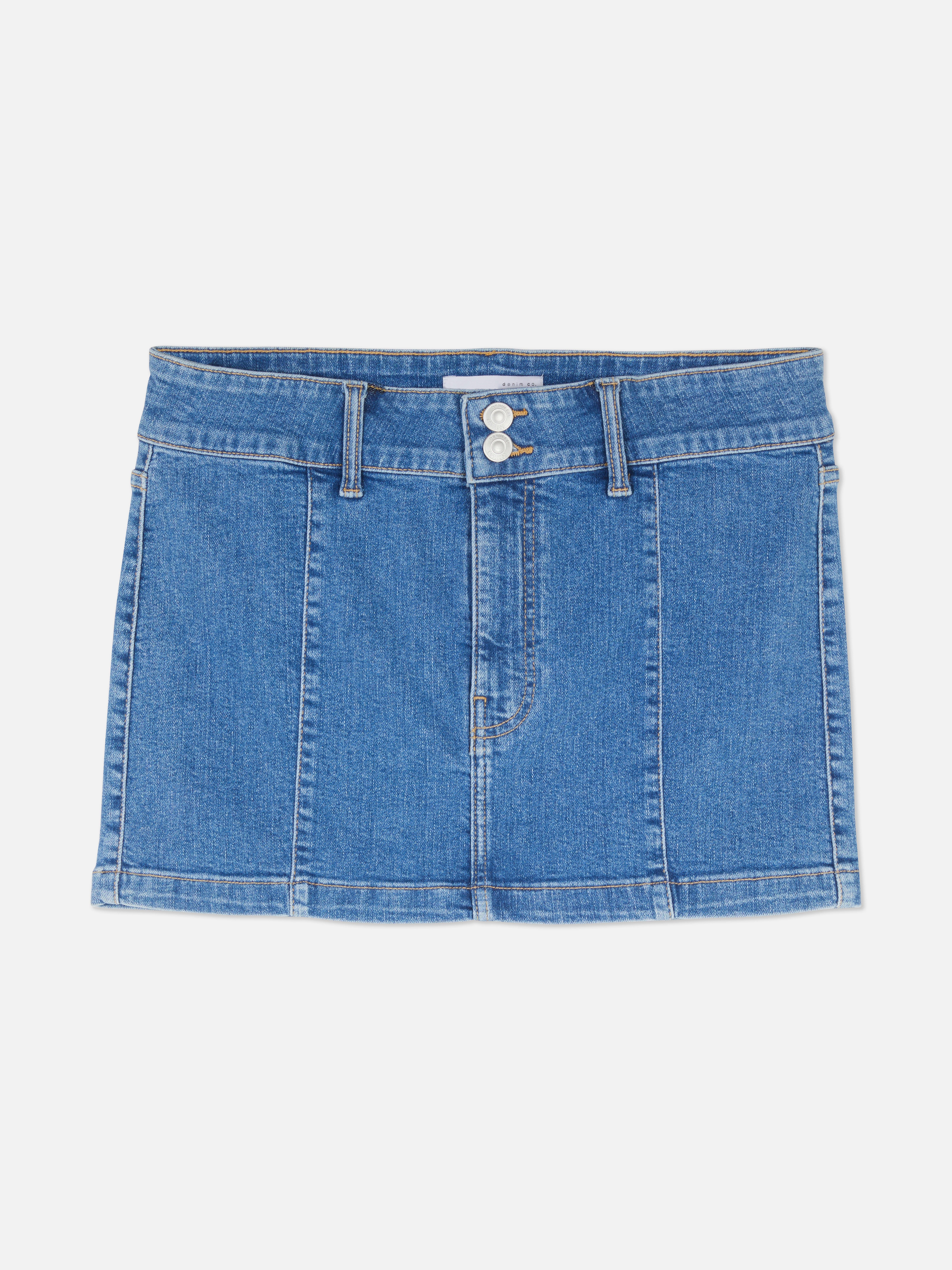 Minigonna in denim