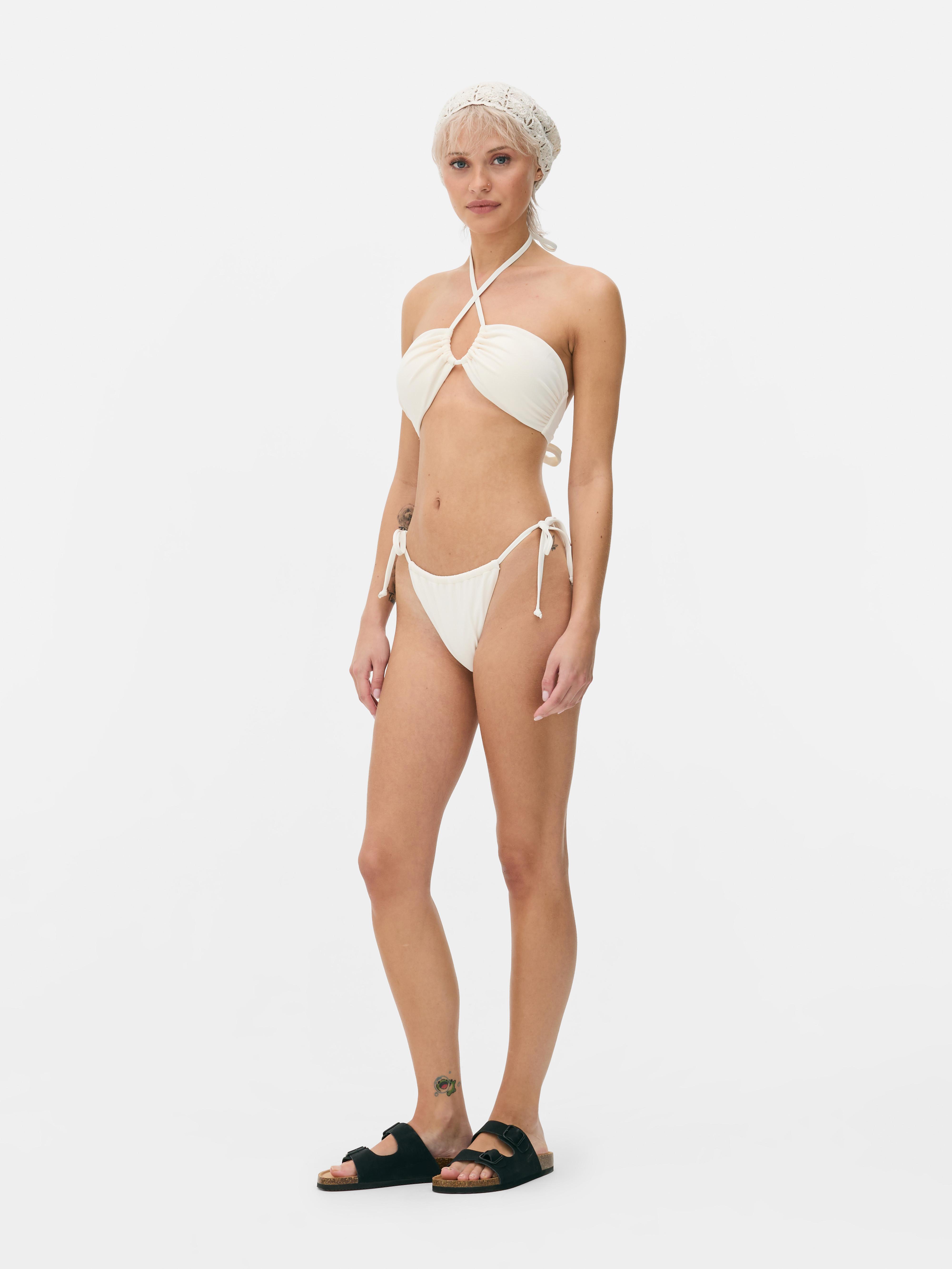 Bandeau Tie Bikini Top