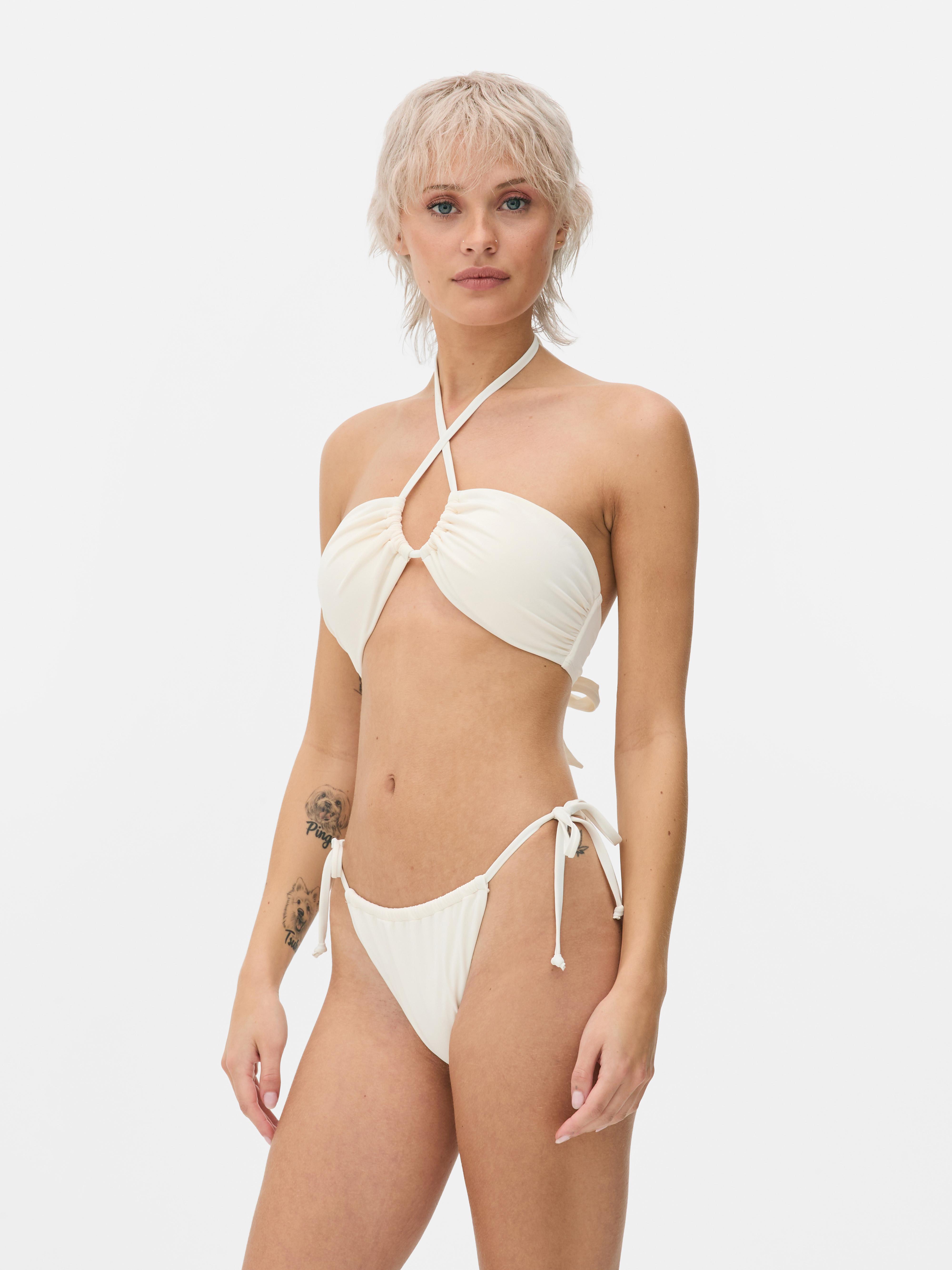 Bandeau Tie Bikini Top