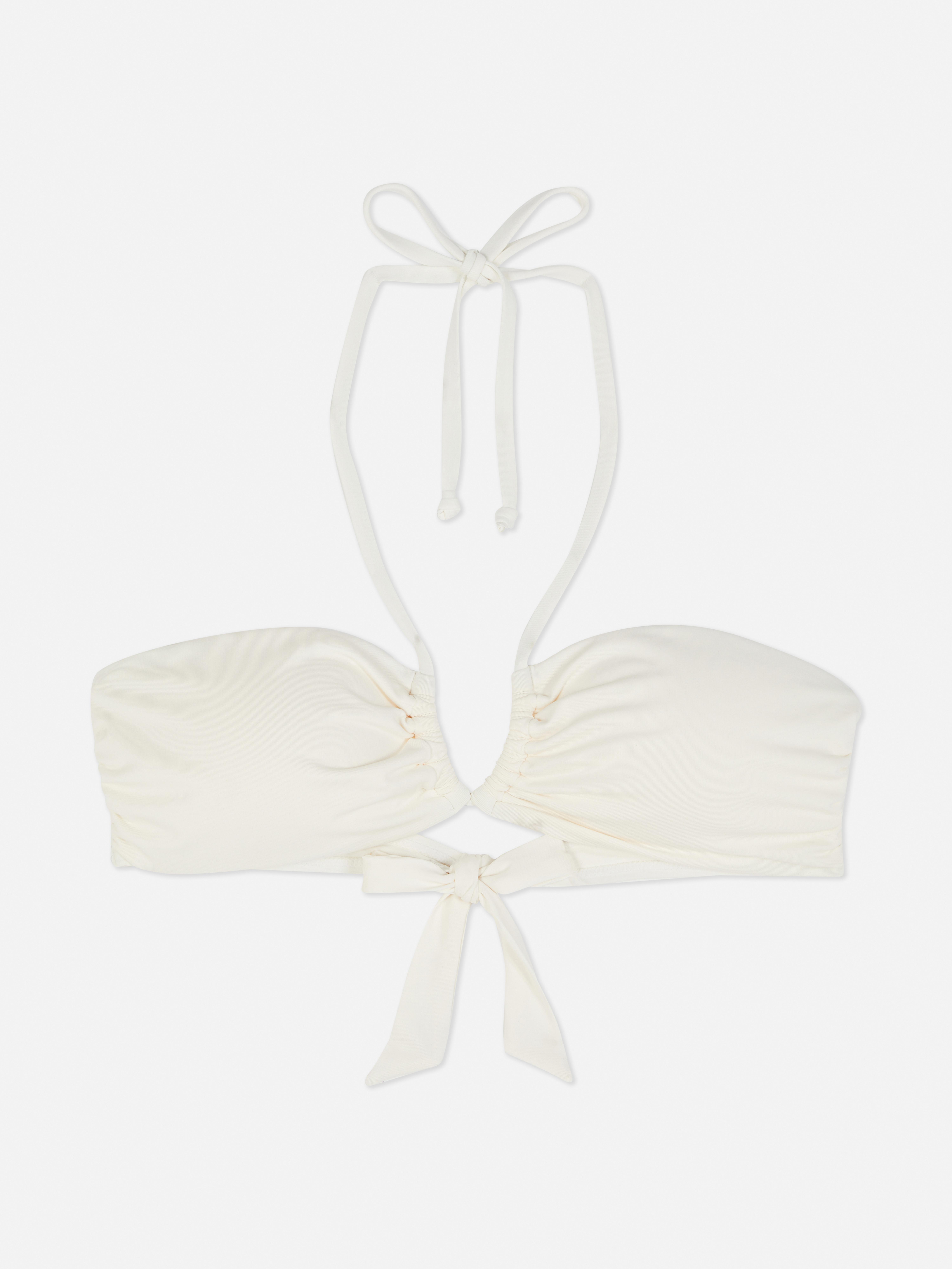 Bandeau Tie Bikini Top