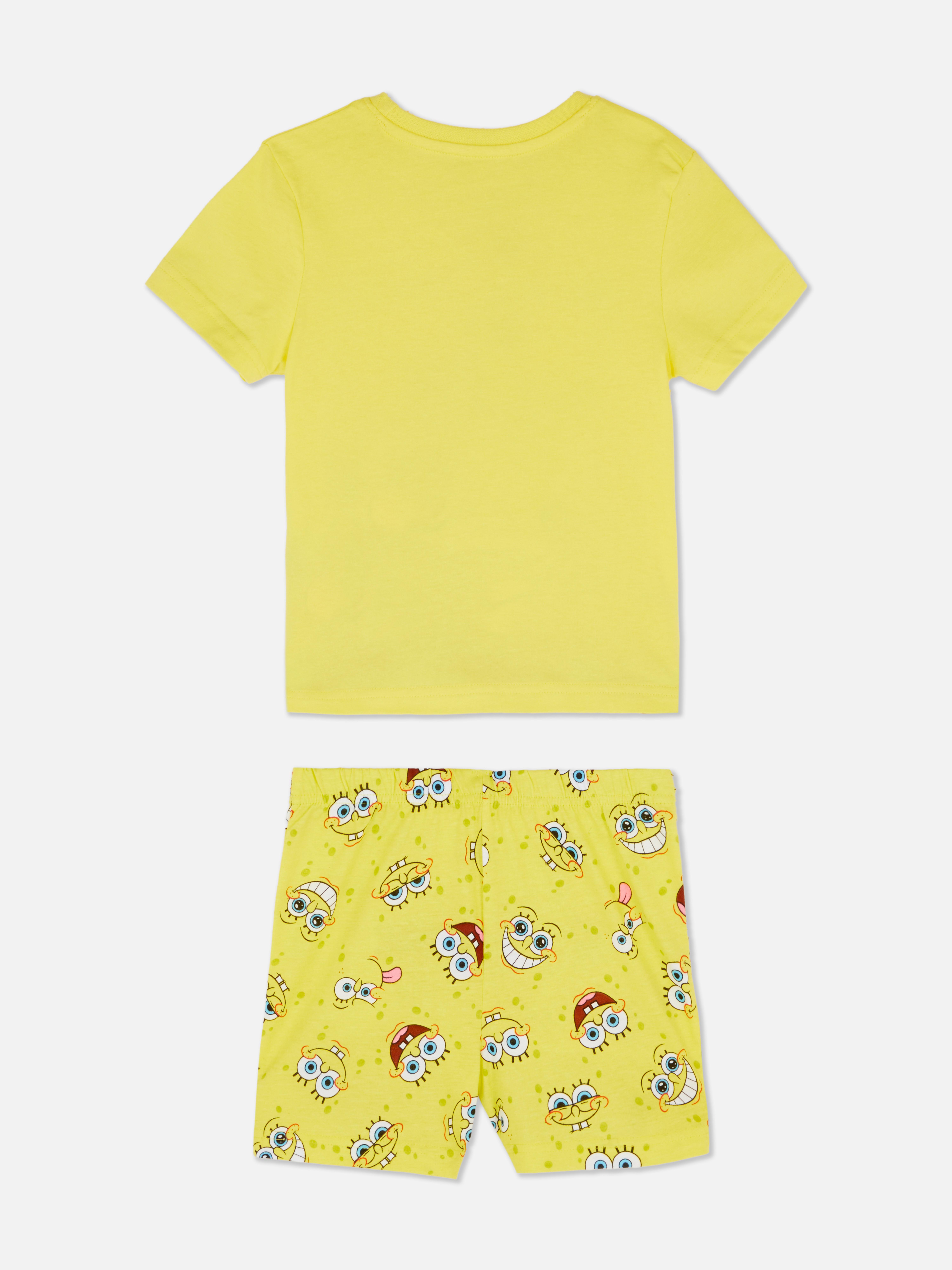 1.5-10yrs | SpongeBob SquarePants Short Pyjamas