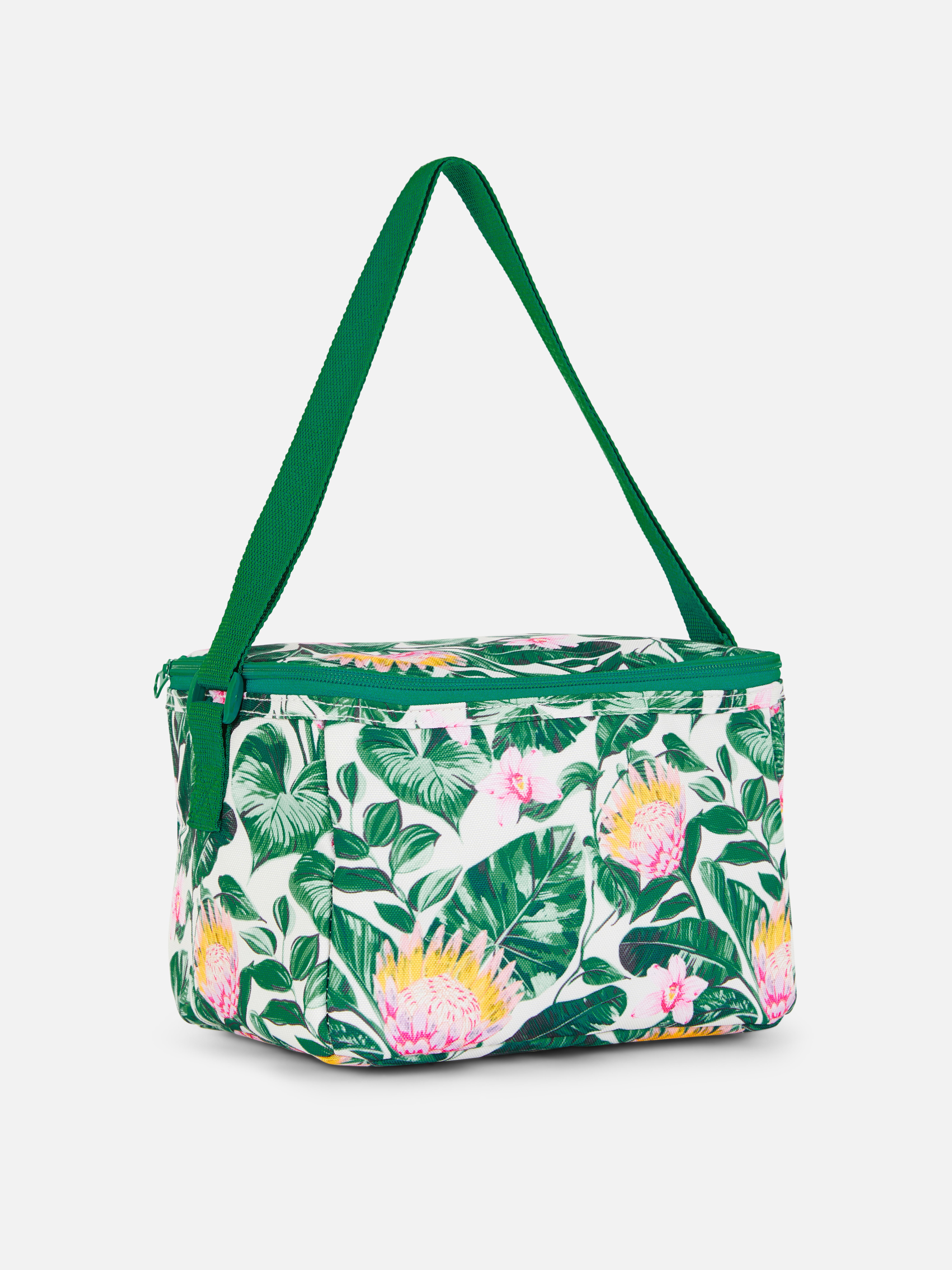 Kühltasche mit Blumenmuster
