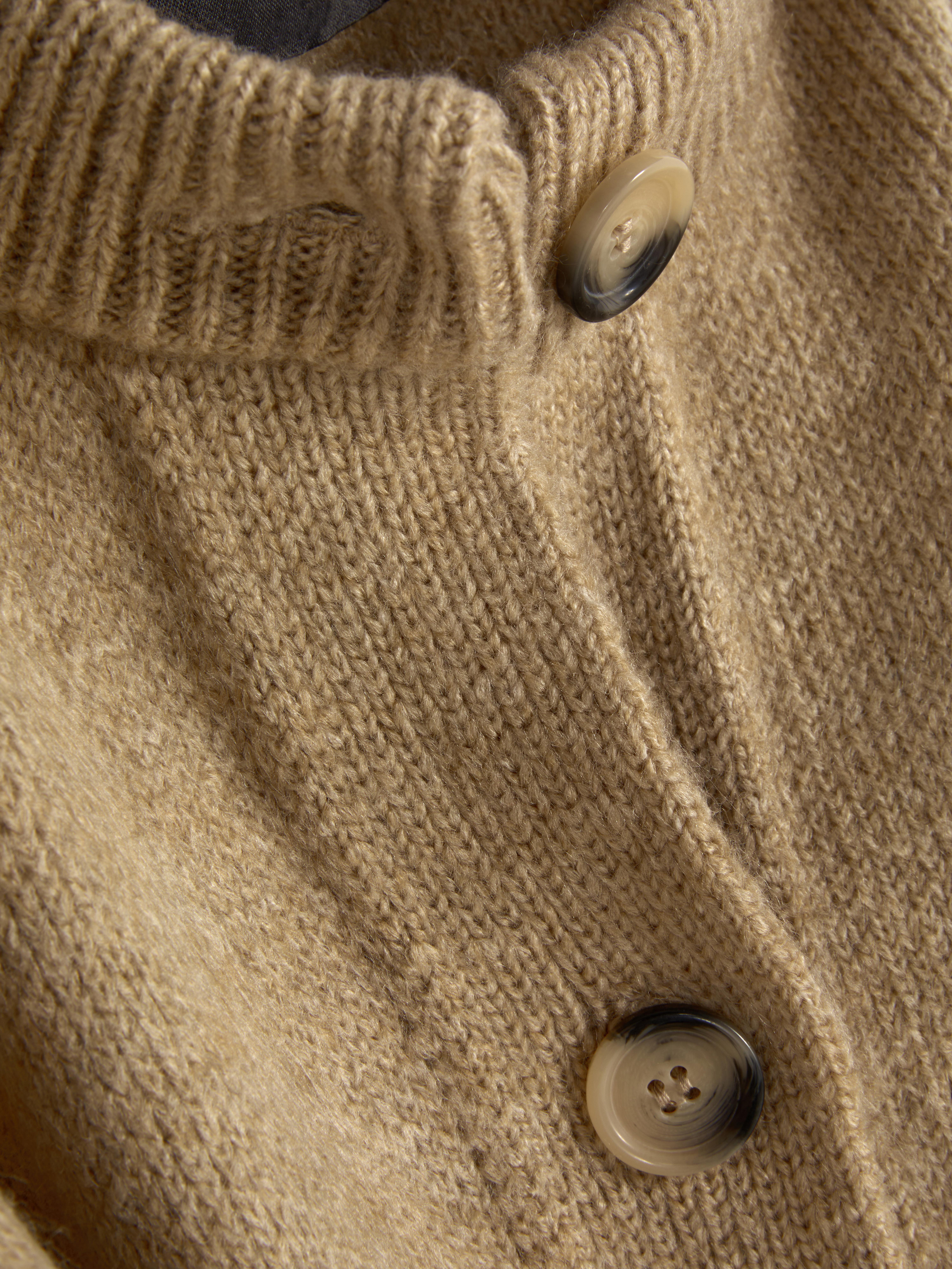 Knitted Bomber Cardigan