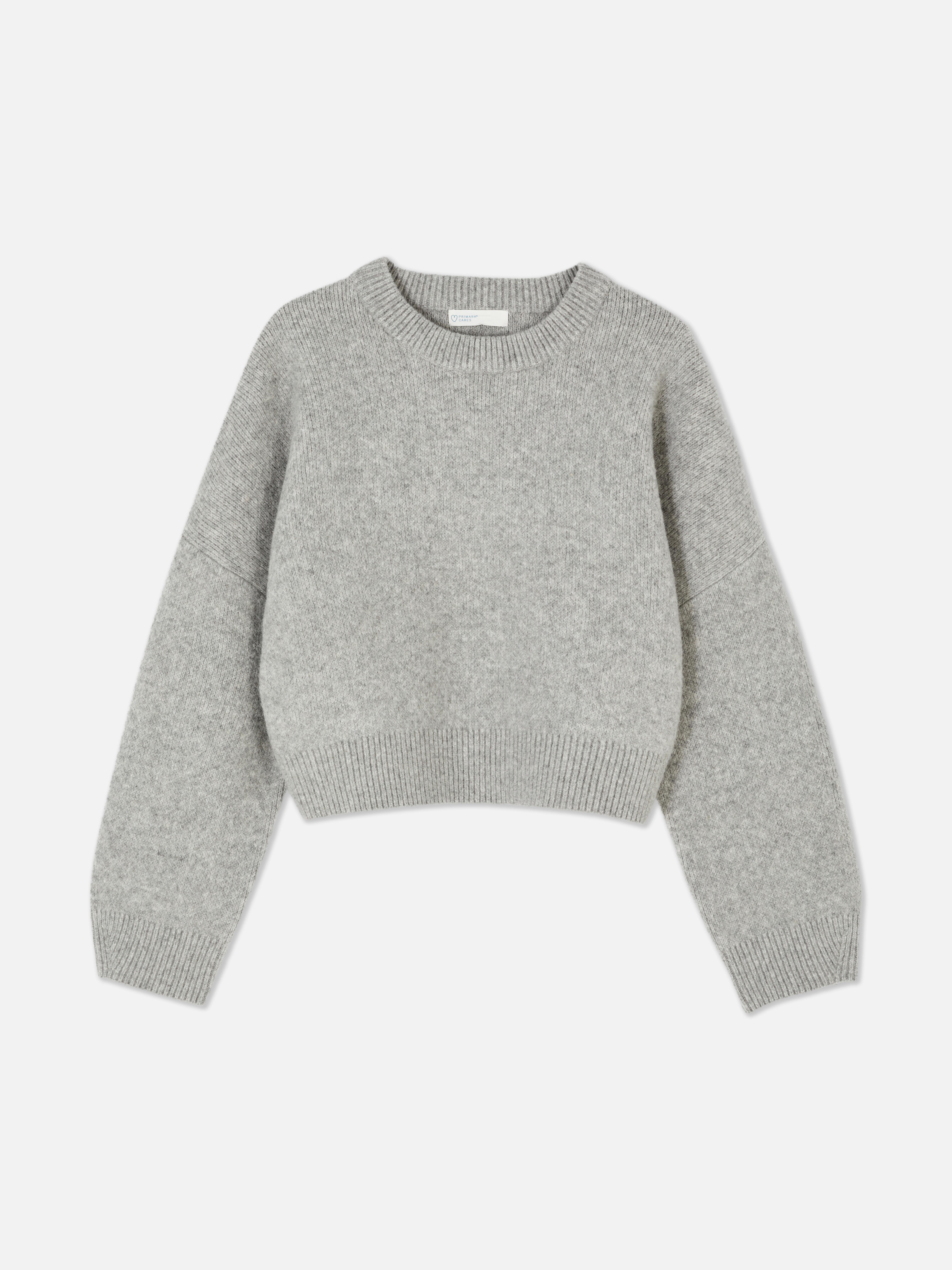 Oversized Cropped Sweater